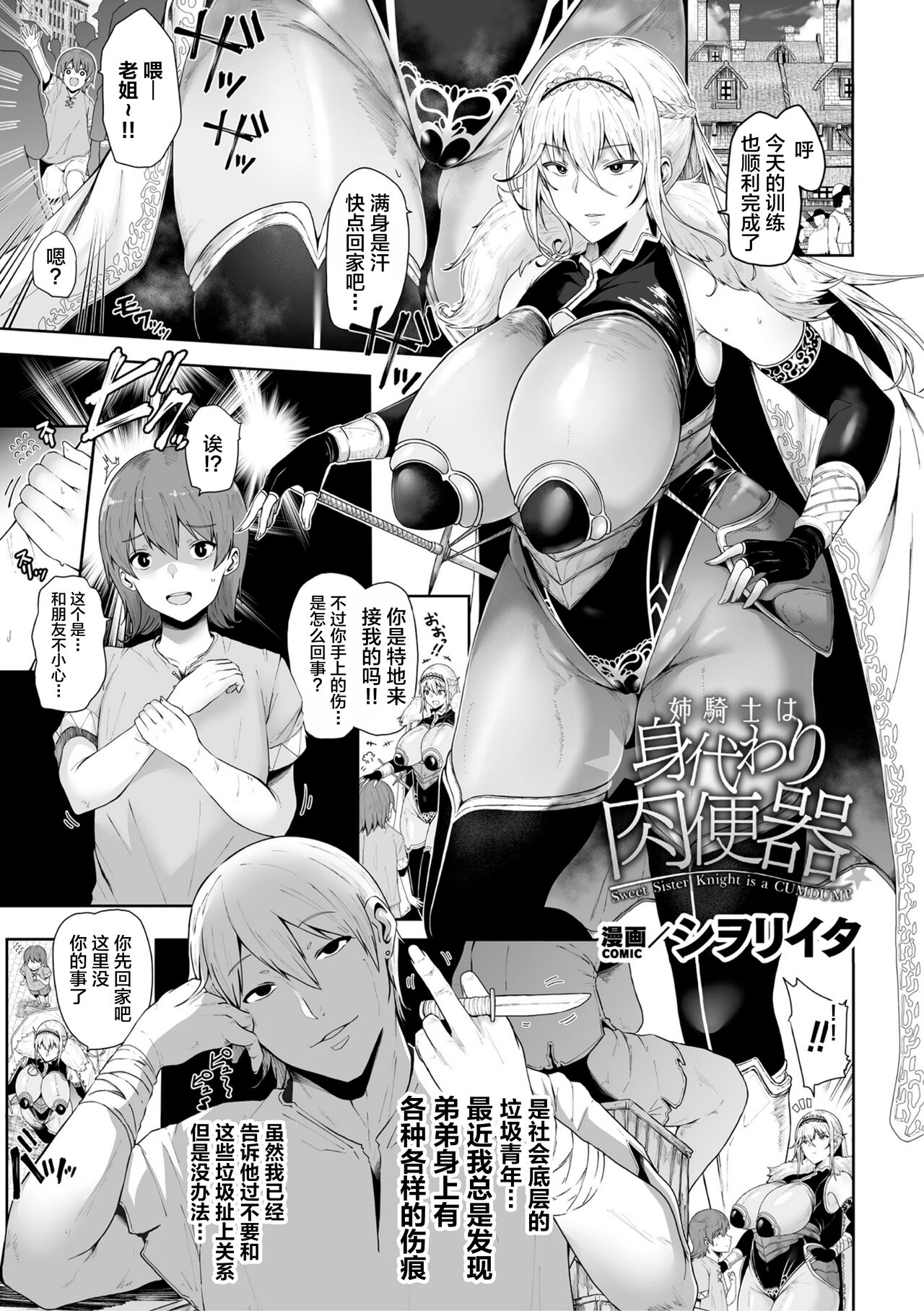 姉騎士は身代わり肉便器 page 1 full