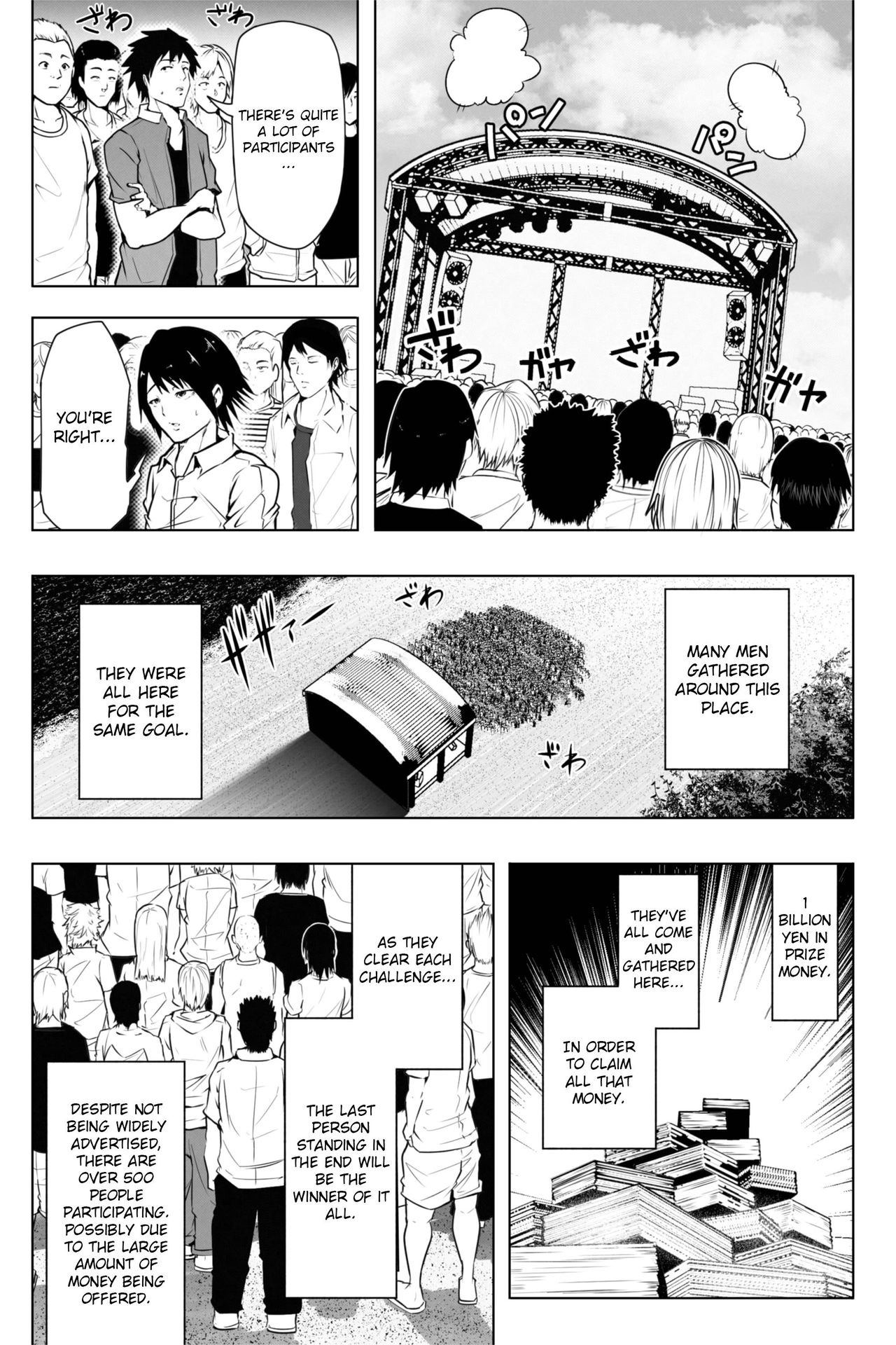 Shukushou Ikinokori Taikai Ch.1-6 | Shrinking Survival Competition Ch.1-6 page 1 full