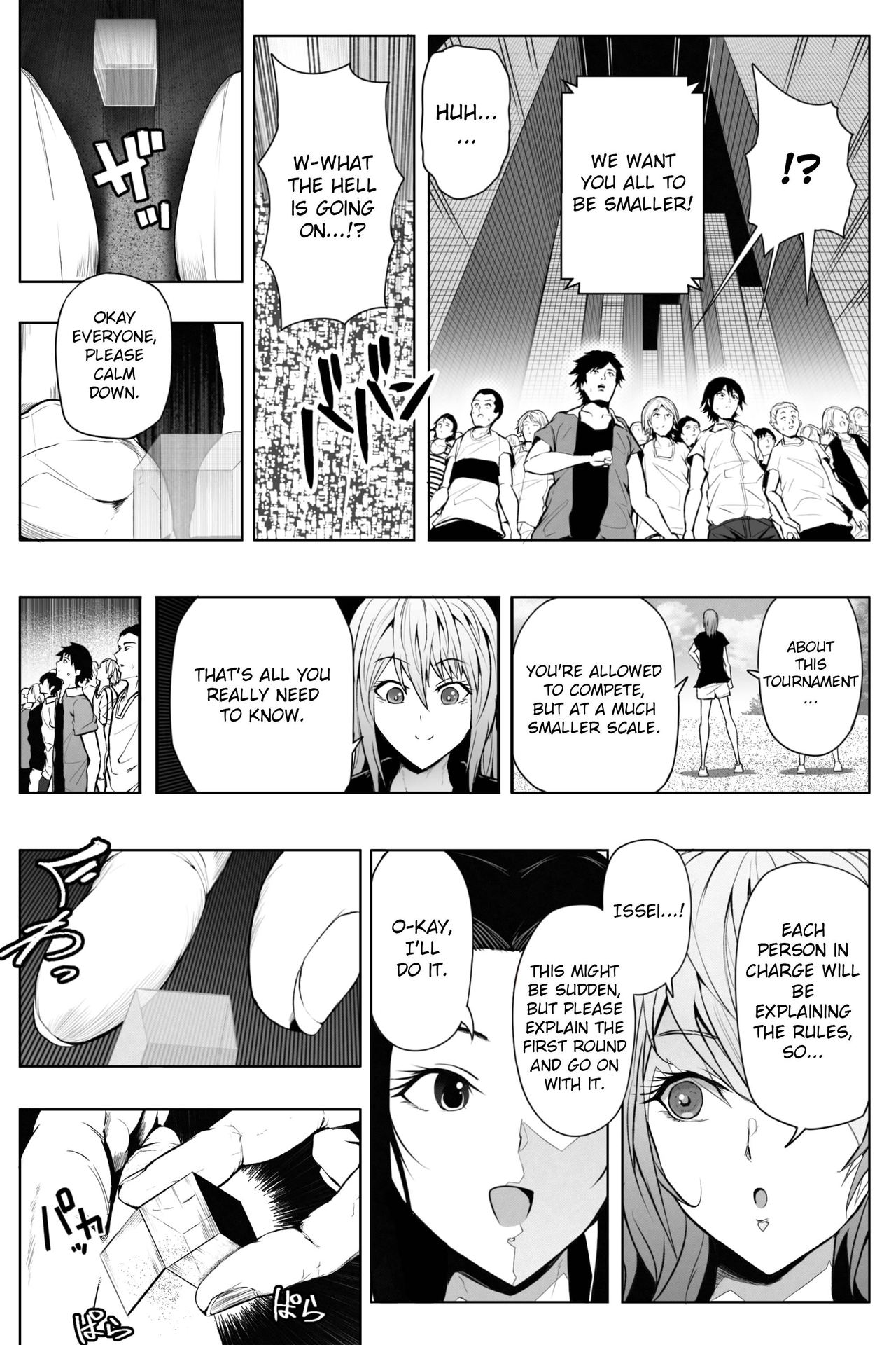 Shukushou Ikinokori Taikai Ch.1-6 | Shrinking Survival Competition Ch.1-6 page 4 full