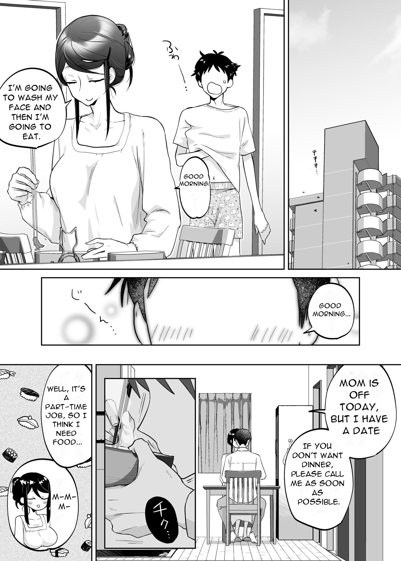 Kaa-san, Tsukiatte page 8 full