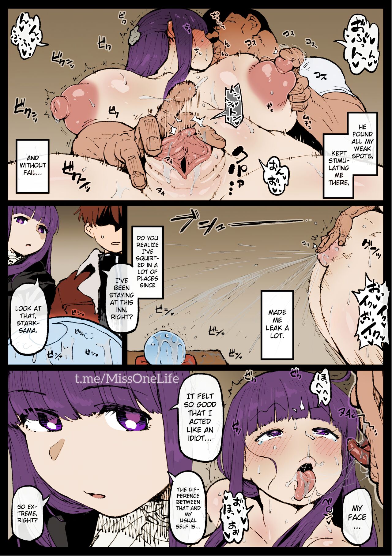 Fern-san did her best page 3 full