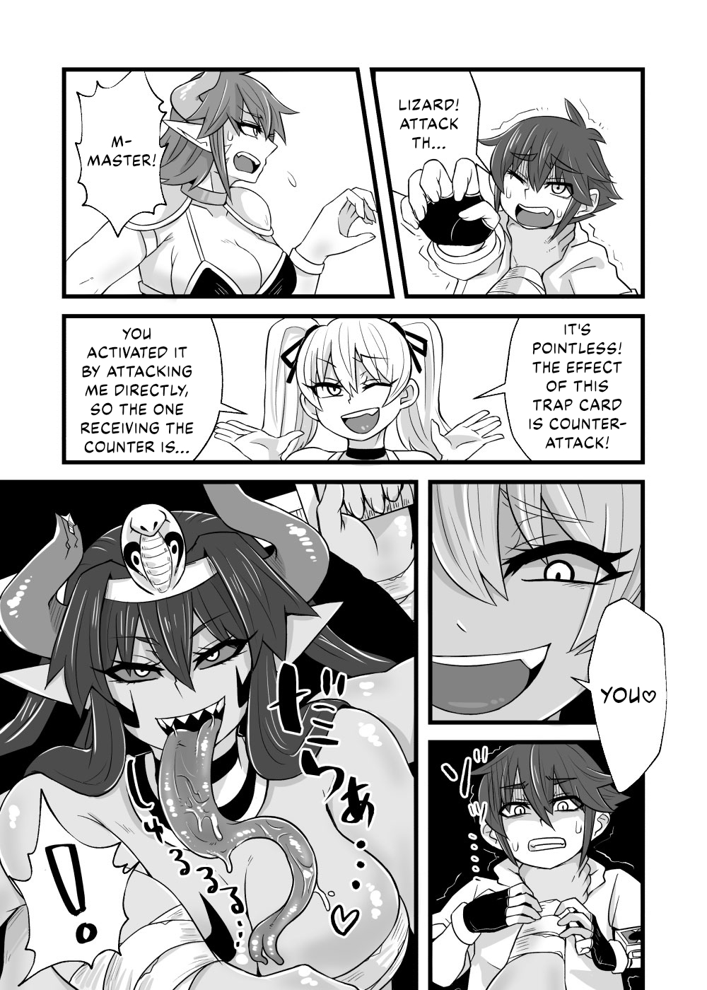 Kesshou Tournament! Nazo no Card ga Haiboku no Aji page 4 full