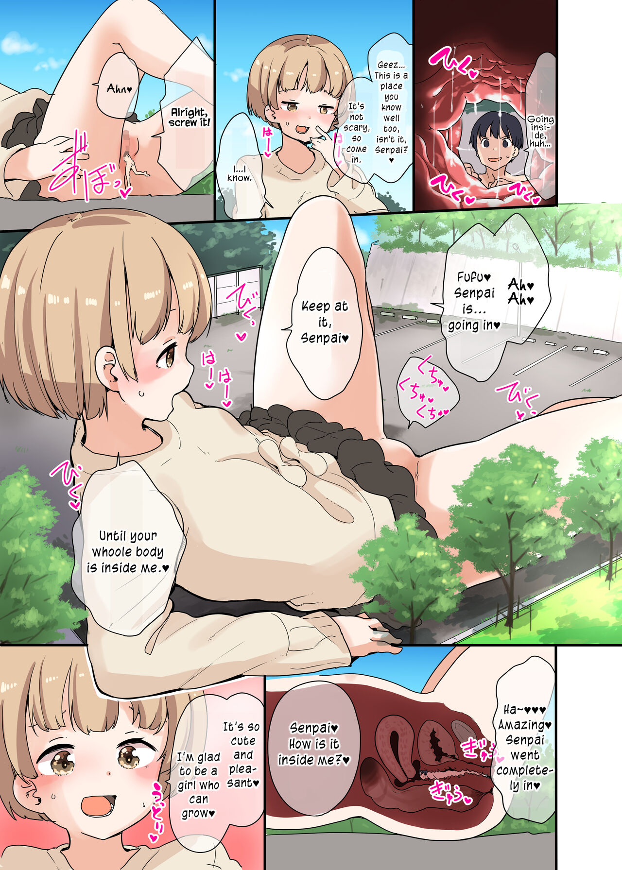 Kyodaika Kanojo to Hajimete no Kyodaika Play | First Giant Play Experience with my Enlarged Girlfriend page 3 full