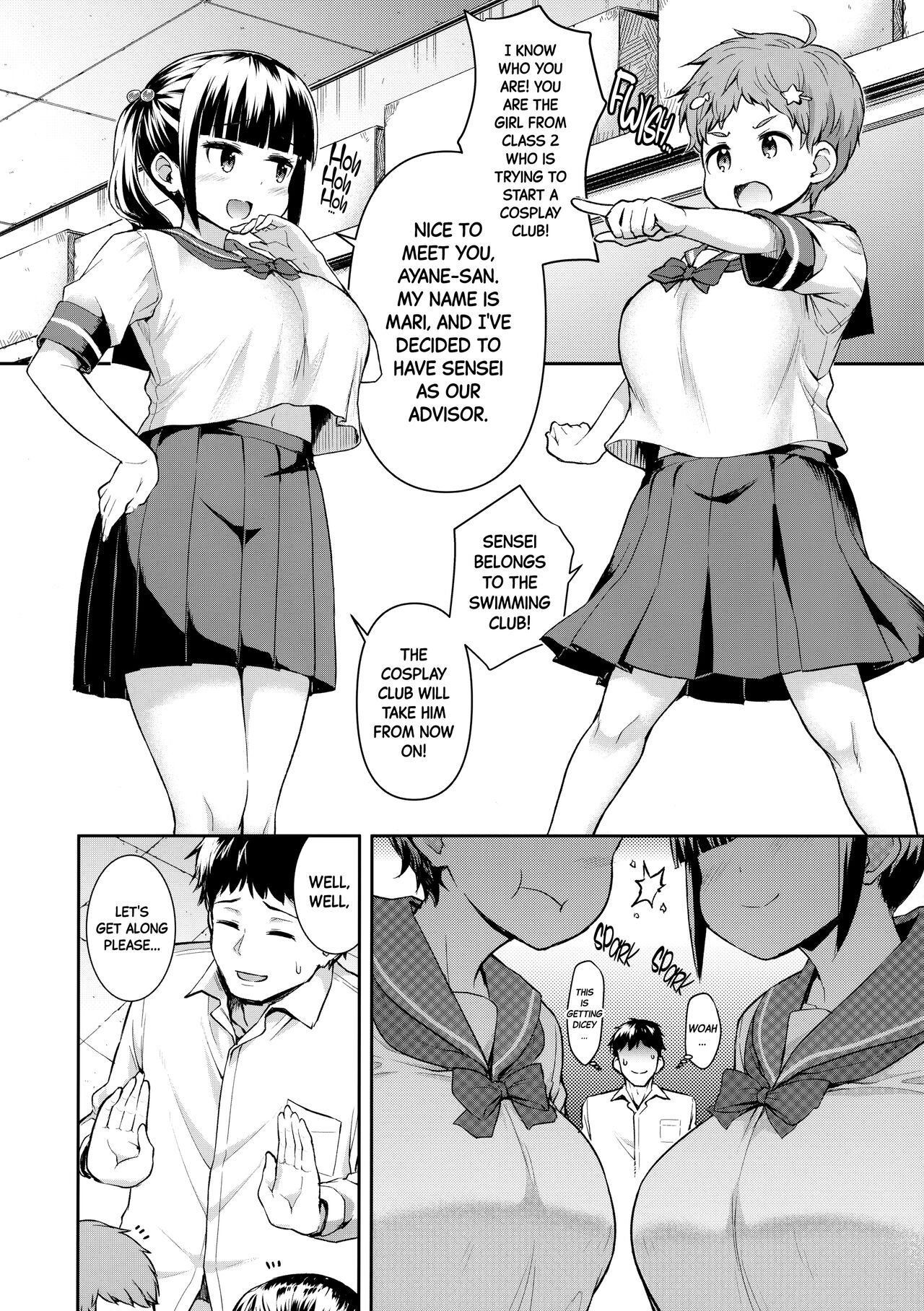 Soudatsu! Komon no Sensei | Showdown! for the Assvisor Sensei page 9 full