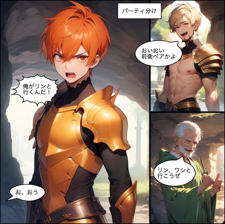 遺志を継ぐもの  ダンジョンクエスト #4 page 2 full