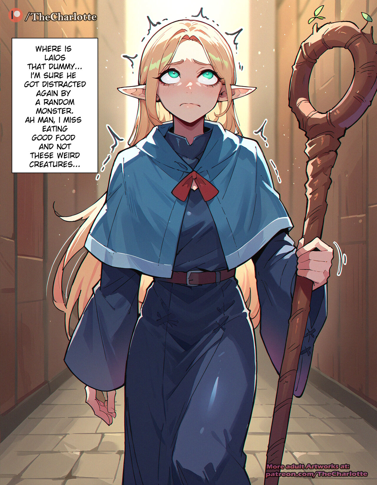 Marcille gets Slimed! page 1 full