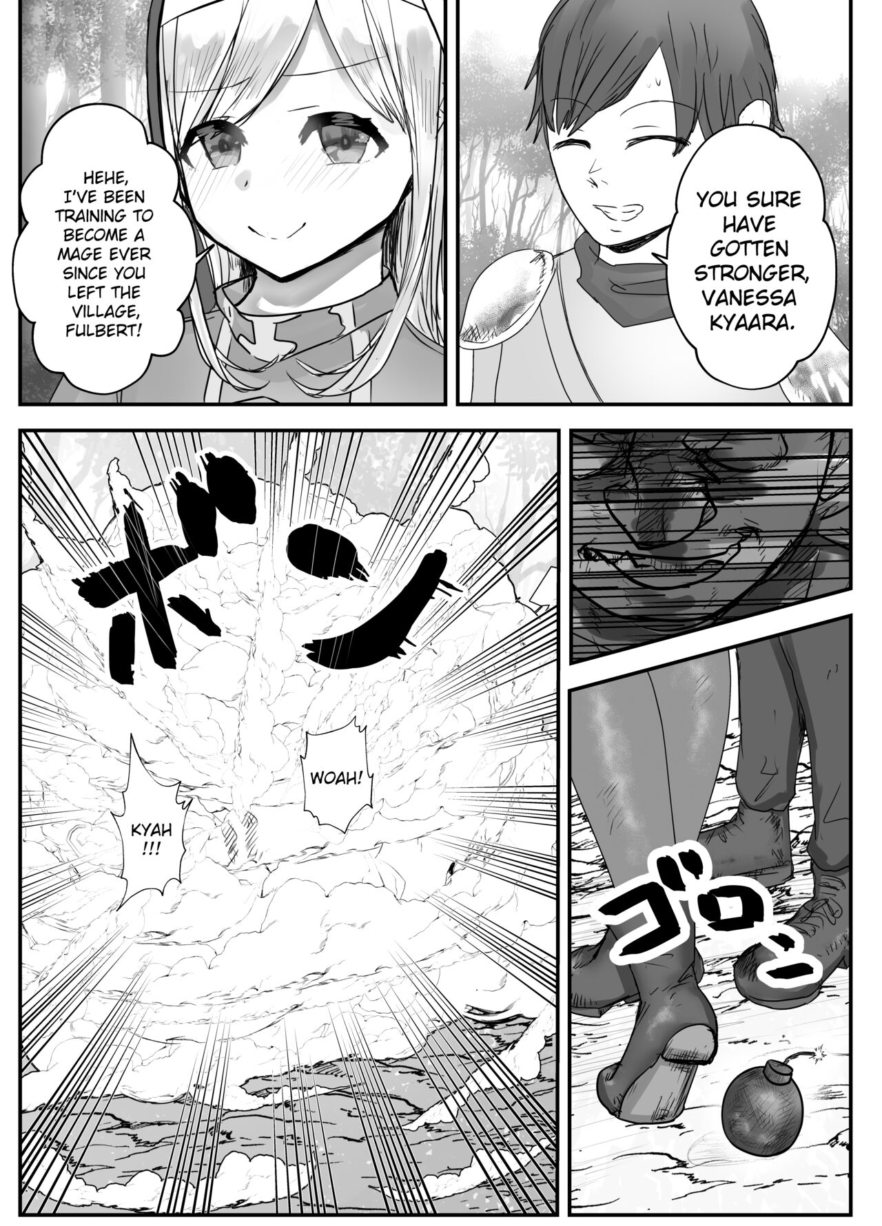 Osananajimi Healer-san ga Goblin ni Saimin Kakerare Kyuuai Dosukebe Dance o Odoru made page 7 full