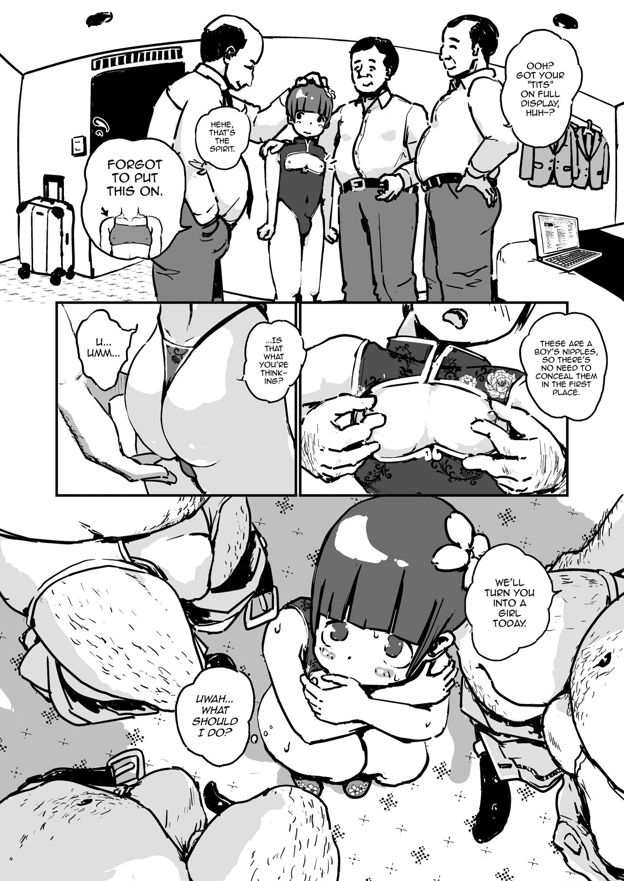 Otokonoko Before After page 6 full