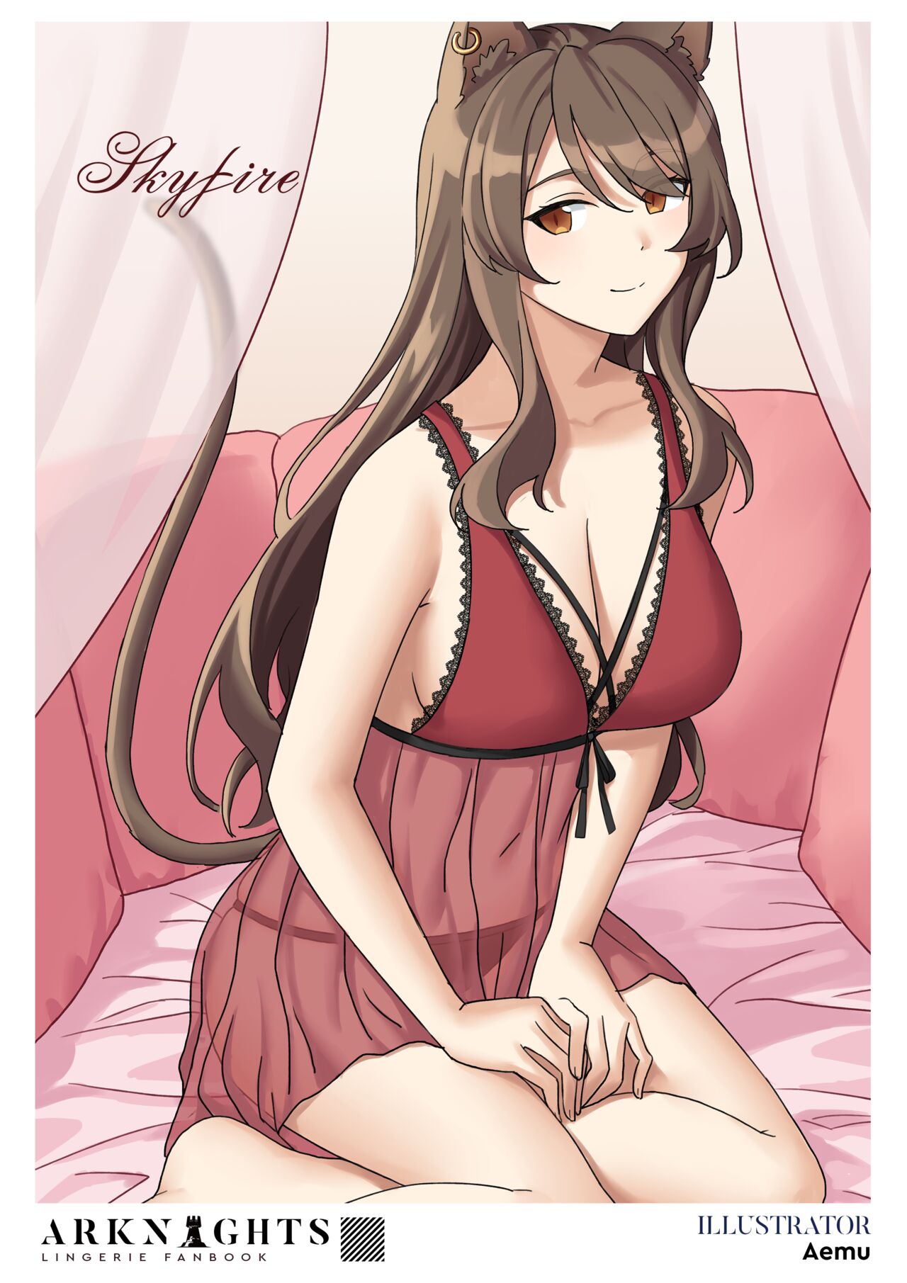Arknights Lingerie Collaboration Fanbook page 10 full