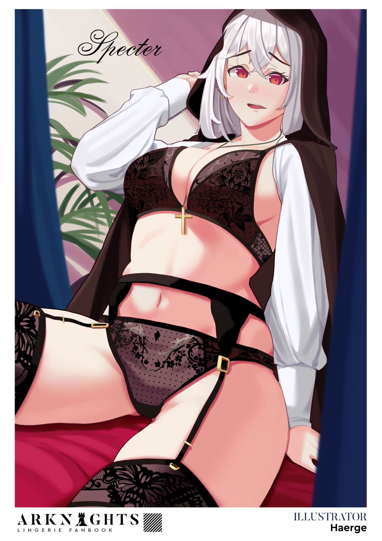 Arknights Lingerie Collaboration Fanbook page 5 full