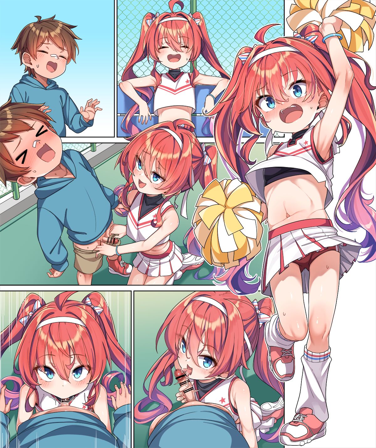 Cheer Cos Kazuki-chan to Shou-kun page 8 full