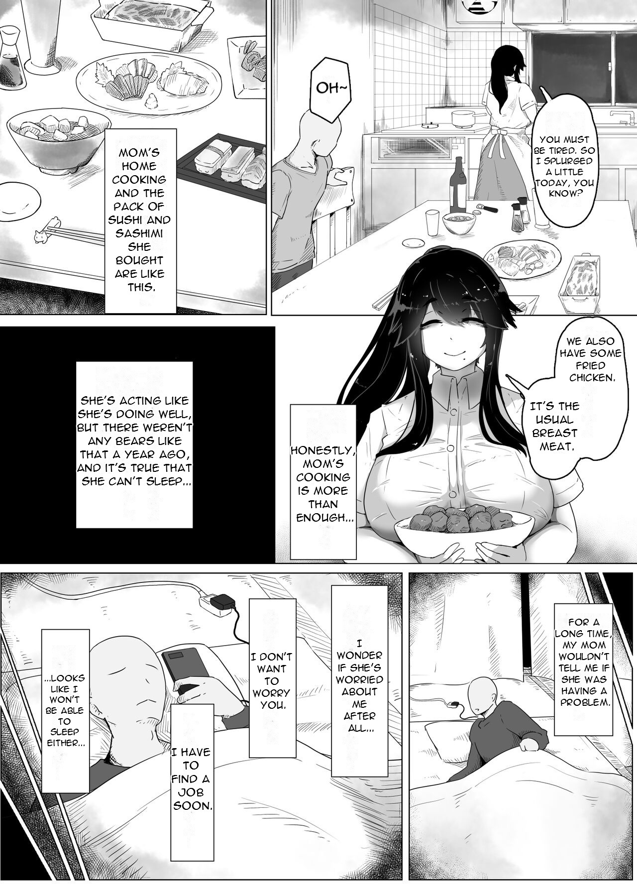 Oyasumi, Okaa-san I - Good Night, Mom I page 7 full