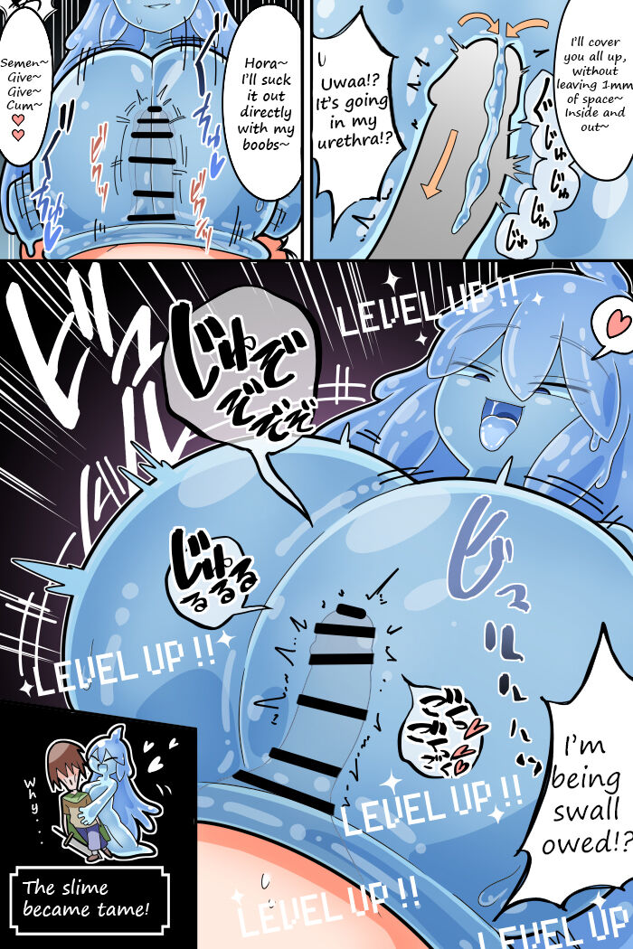 A manga about losing to a sperm extracting slime's paizuri page 4 full