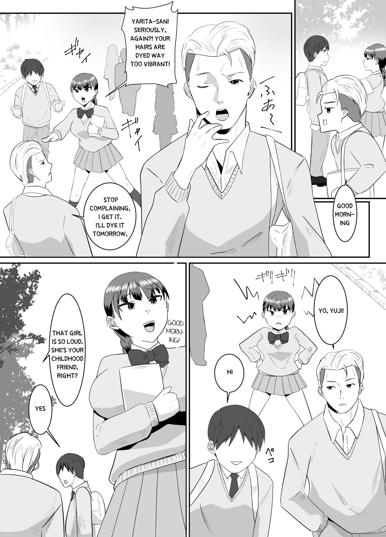 The Day My Favorite Busty Childhood Friend Became the Girlfriend of the Playboy Senior page 3 full