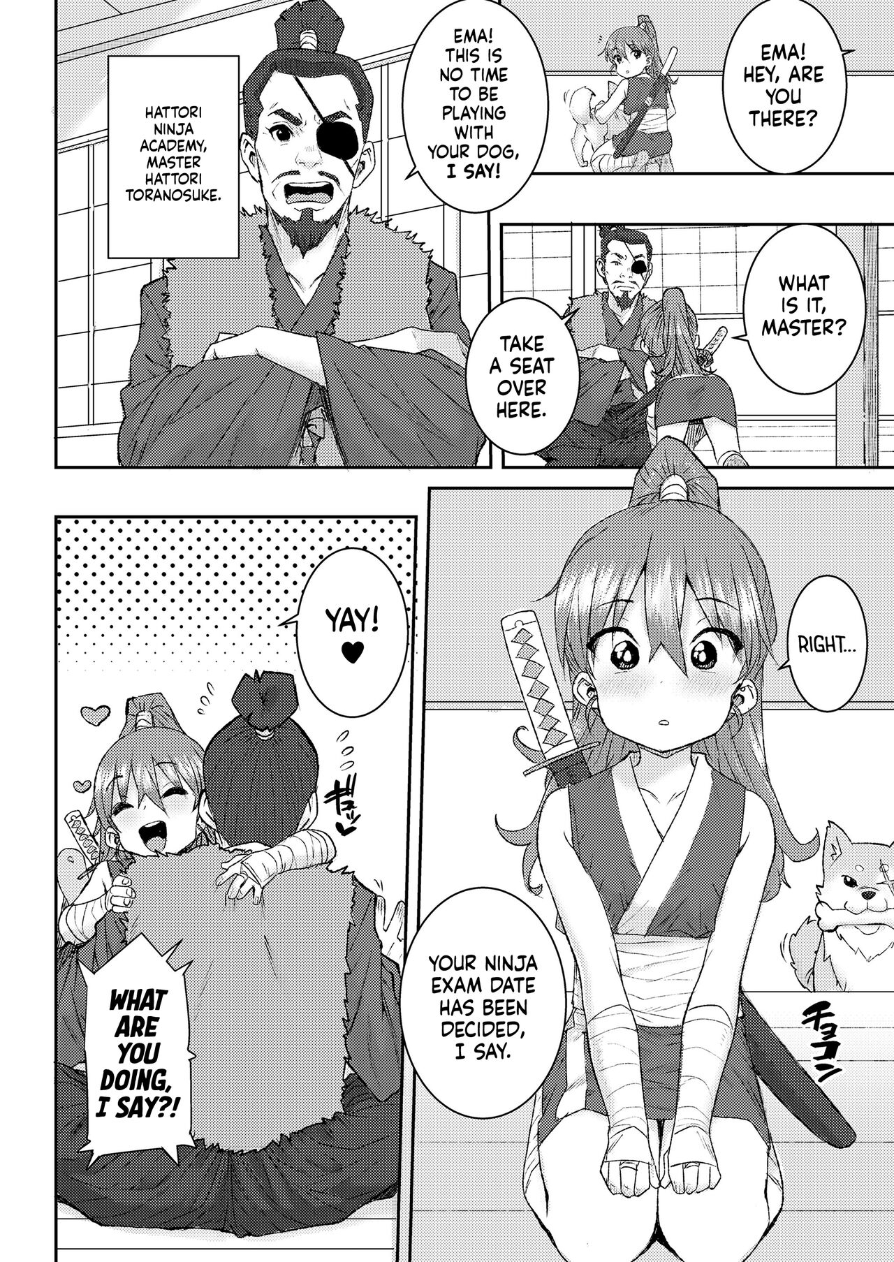 Mesugaki Ninja Ema-Chan | The Bratty Ninja Ema-Chan page 2 full