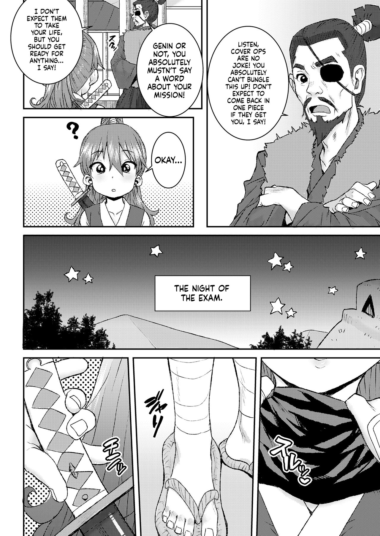 Mesugaki Ninja Ema-Chan | The Bratty Ninja Ema-Chan page 4 full