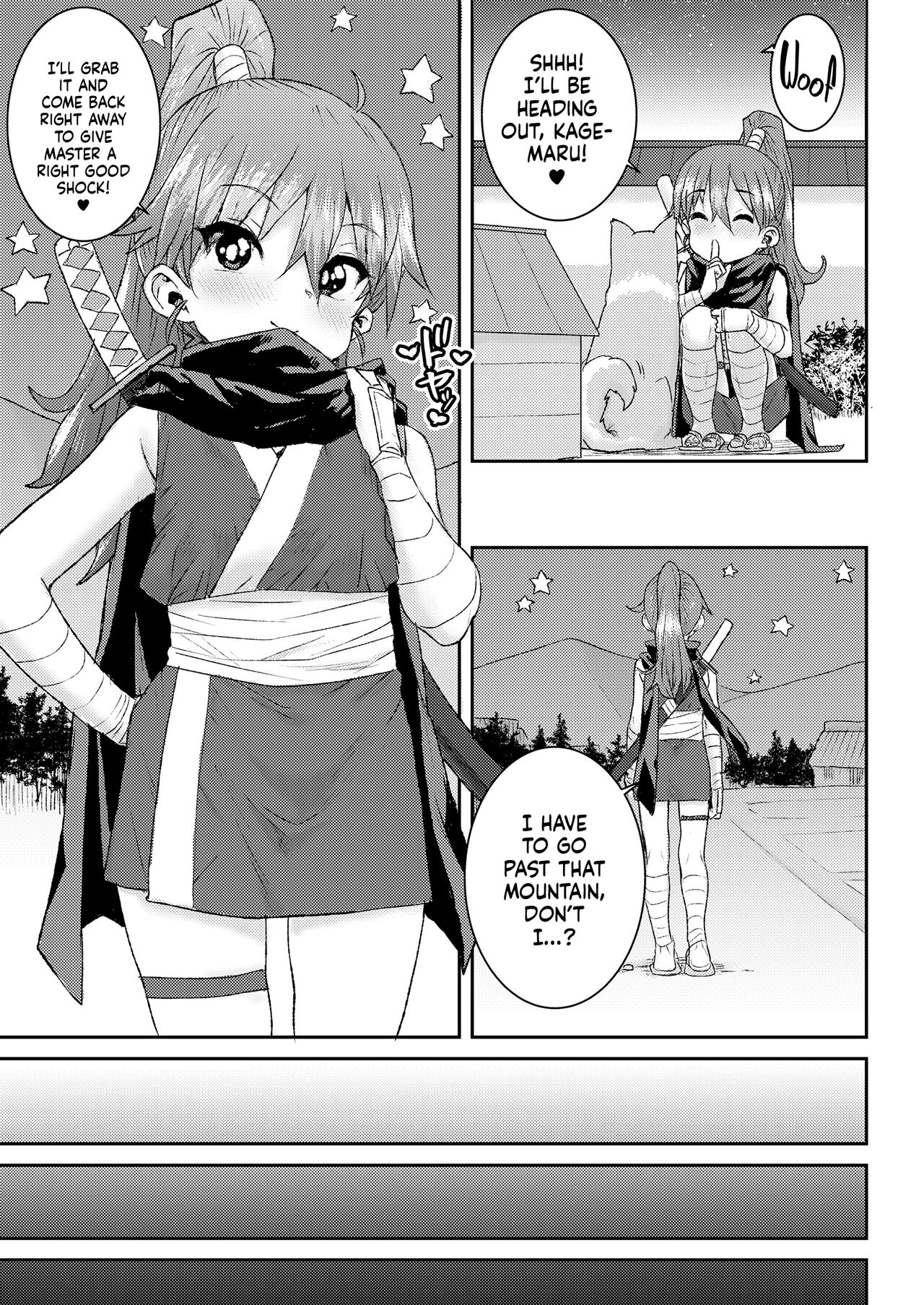 Mesugaki Ninja Ema-Chan | The Bratty Ninja Ema-Chan page 5 full