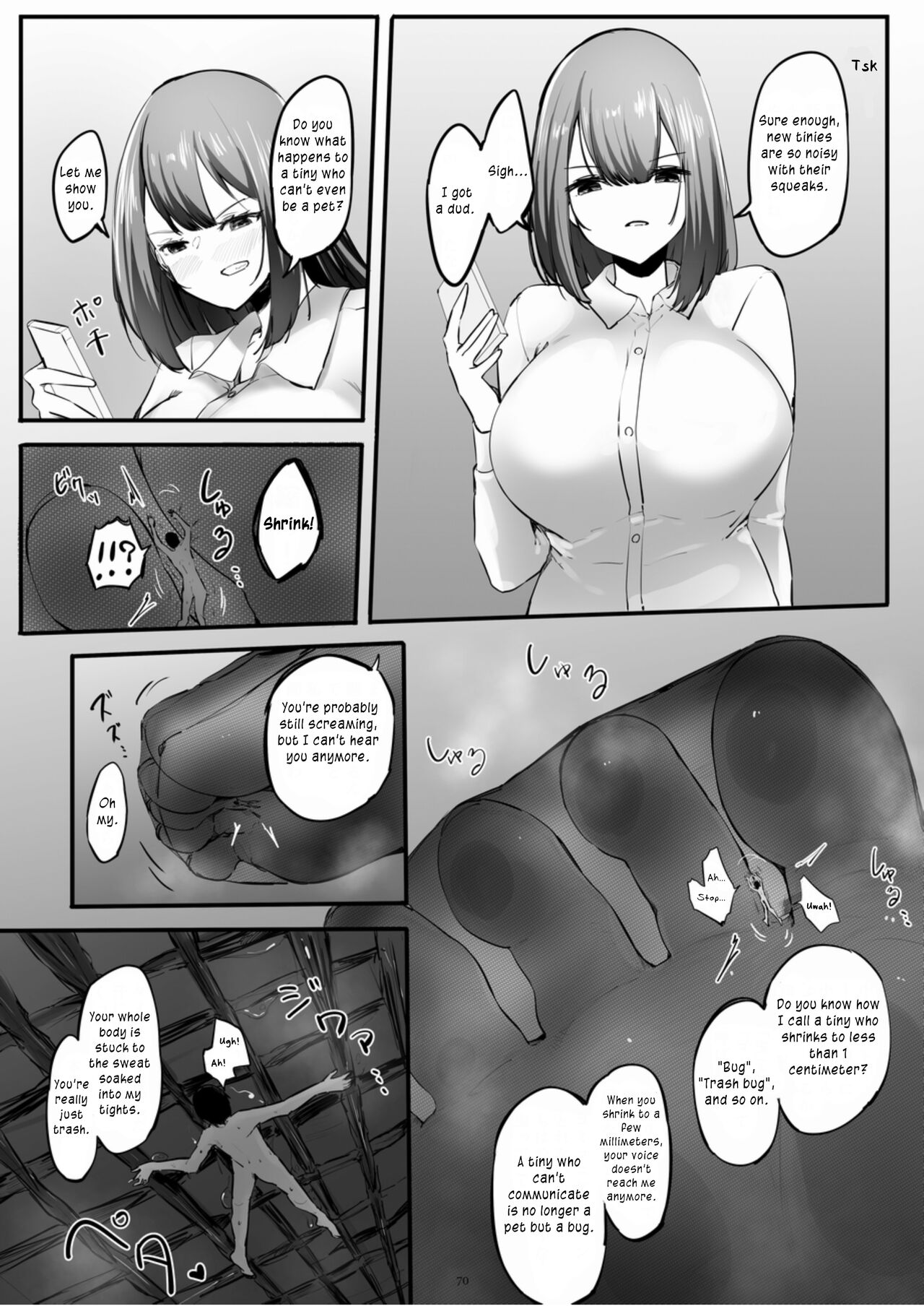 Shukushou Delivery Ashiyubi e no Gohoushi | Shrunken Delivery: Service for Your Toes page 6 full