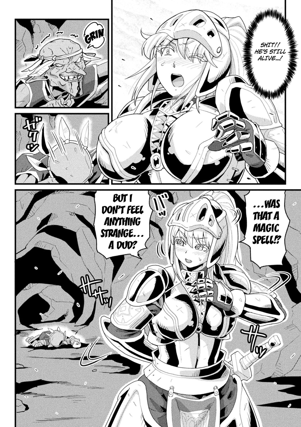Shokushu ni Ochiru  Onna Kishi  Kairaku no Harami  | The Female Knight Who Succumbs to Tentacles the Pleasure of Impregnation page 4 full