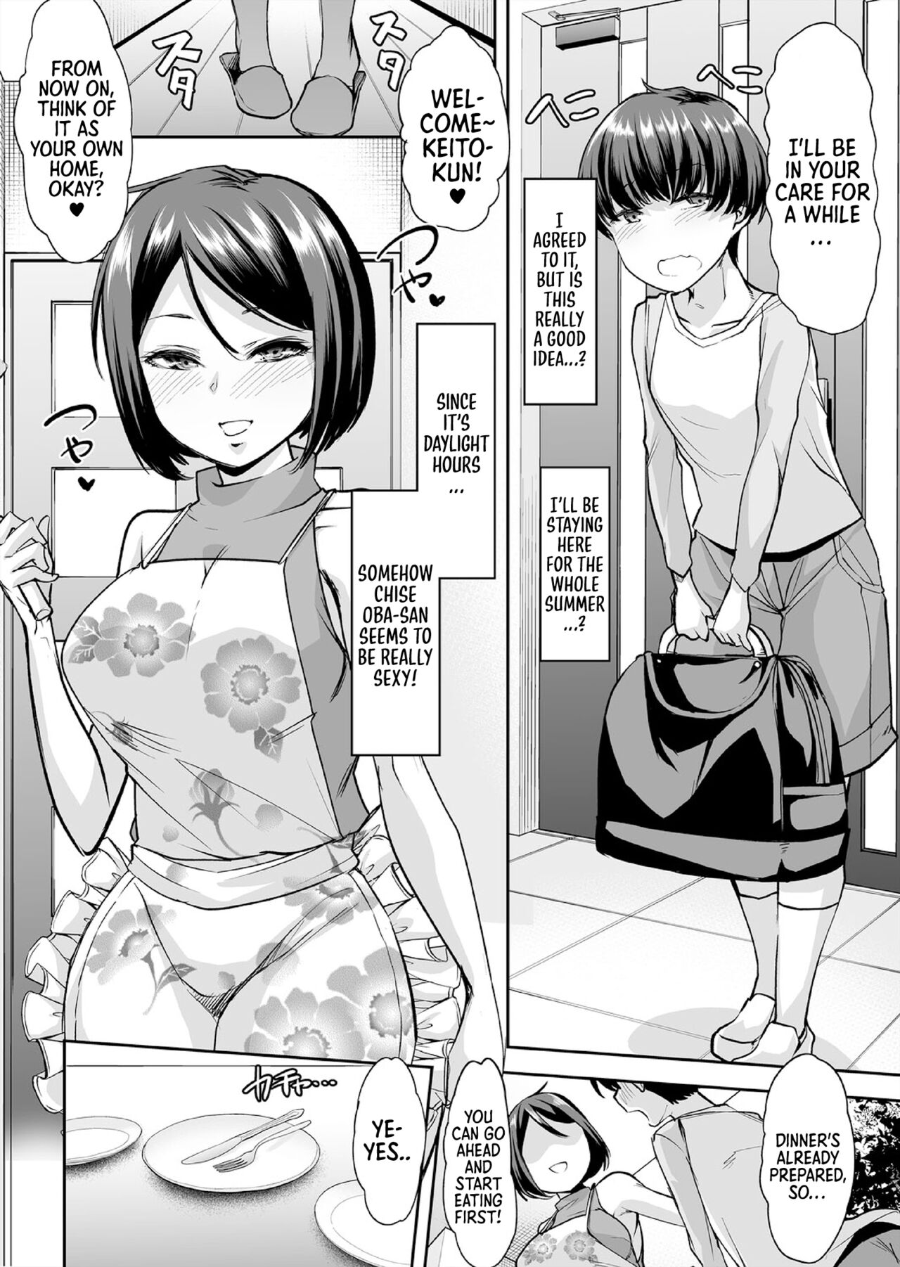 Mama wa SeFri - Boku wa Tomodachi no Okaa-san to Sex o Suru 1-2 | Fuck-Buddy Mom — I have Sex with my Friend's Mom Part 1-2 page 5 full