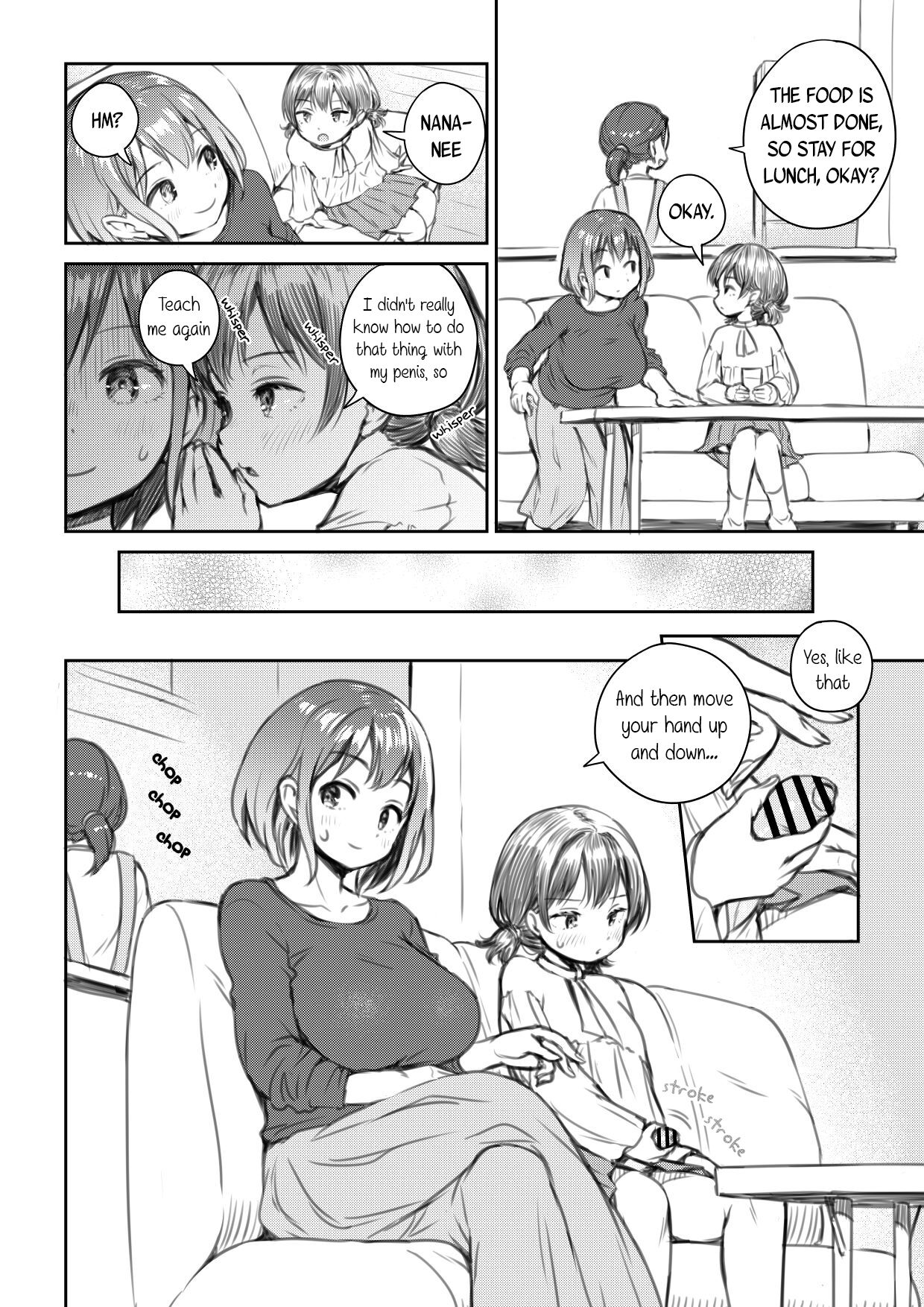 Meikko to Okki suru Futanari Ochinchin | My Niece and Her Hard Futanari Penis page 6 full