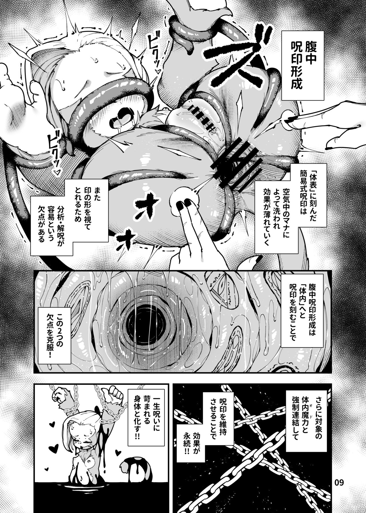 Seima Kishi Eris ~Zako Saru-ka no Noroi~ Kohen page 9 full