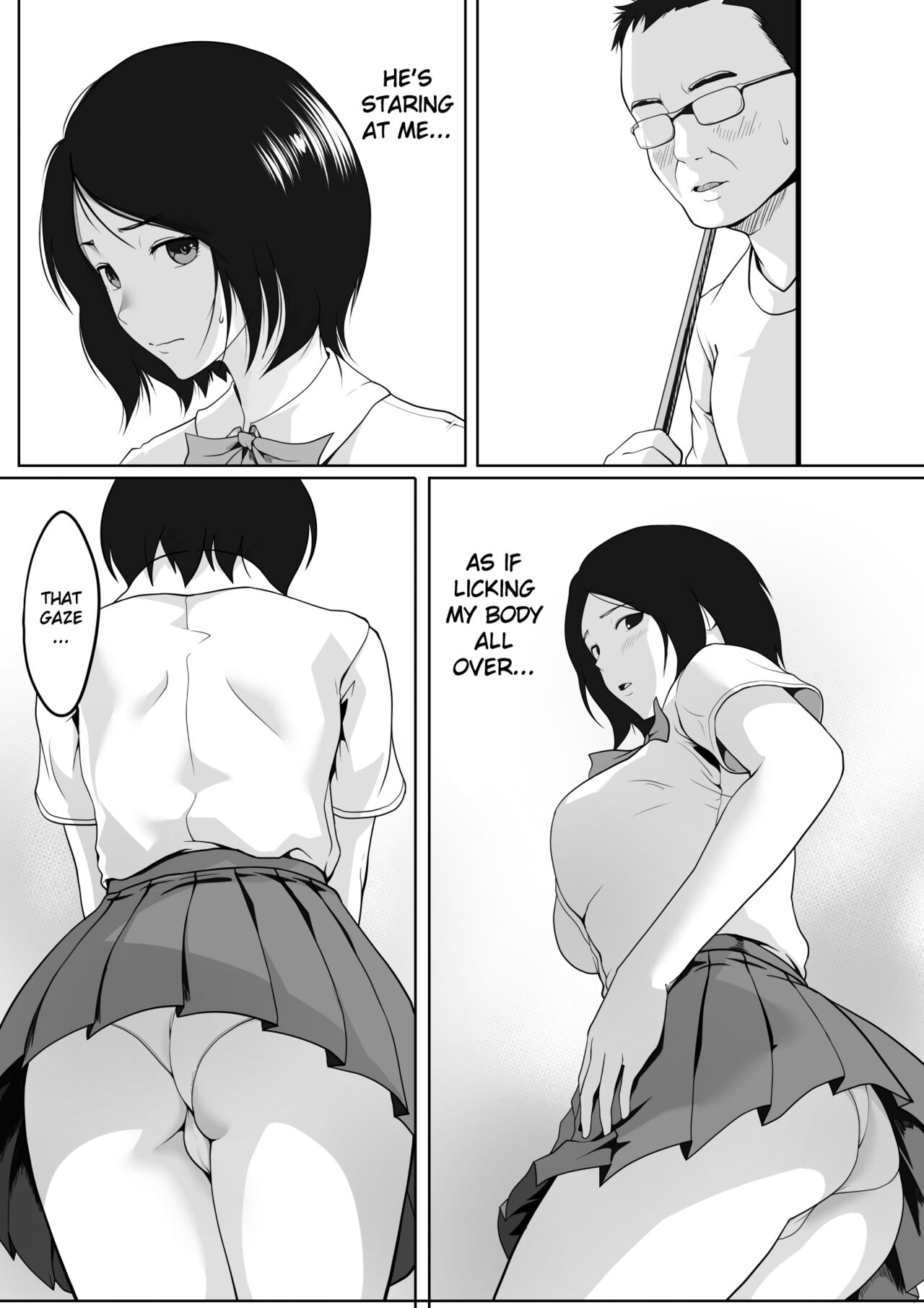 The gaze from old man next door is bothering me... page 4 full