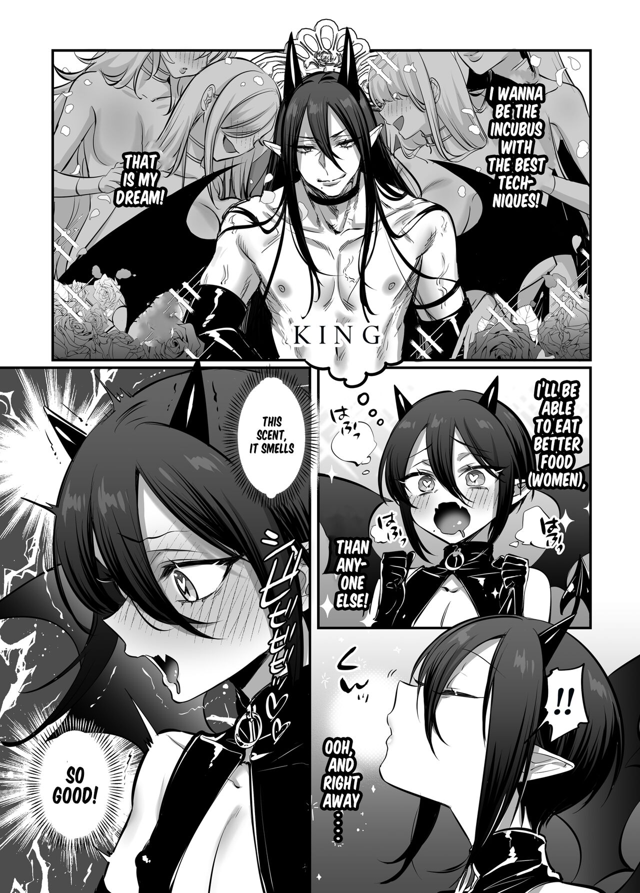 Incubus-kun♂Succubus Ochi♀ page 5 full