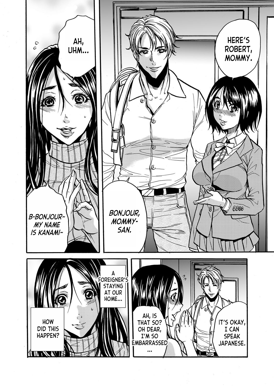 Mamasan,yobai ha OK desuka? ~ Zetsurin Gaikoku Hito No Gokubuto Chi 1 | Mommy-san, Are You Okay with Night Crawling ~I'm moaning and cumming again and again to a foreigner's big dick!~ 1 page 3 full