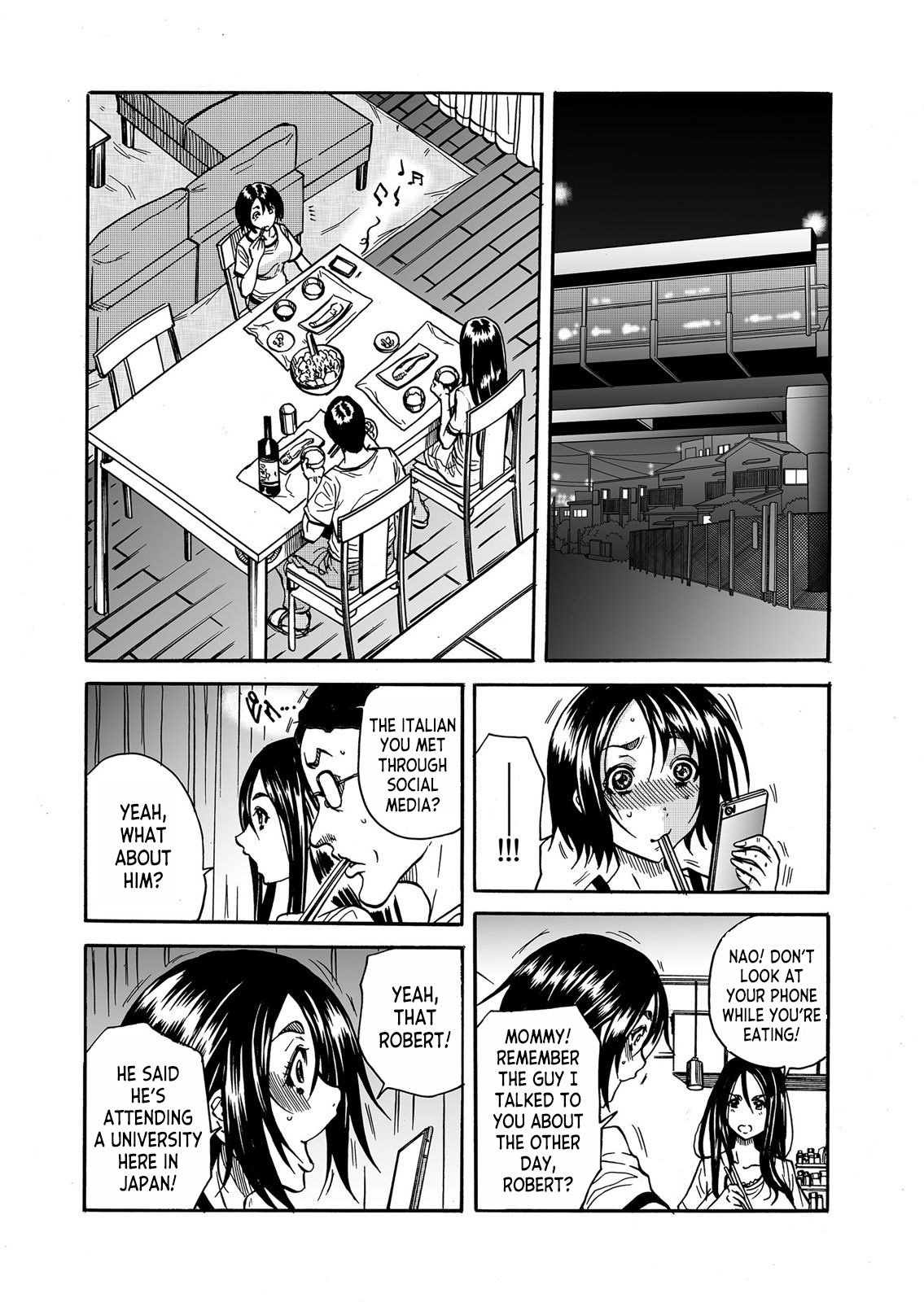 Mamasan,yobai ha OK desuka? ~ Zetsurin Gaikoku Hito No Gokubuto Chi 1 | Mommy-san, Are You Okay with Night Crawling ~I'm moaning and cumming again and again to a foreigner's big dick!~ 1 page 4 full