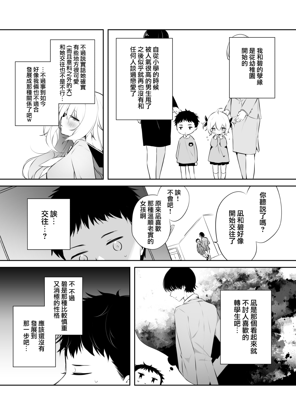 Jimi na Osananajimi ni wa Zettai Kareshi Nante Dekinai to Omotteta | 曾以为土里土气的青梅竹马绝对找不到男朋友 page 4 full