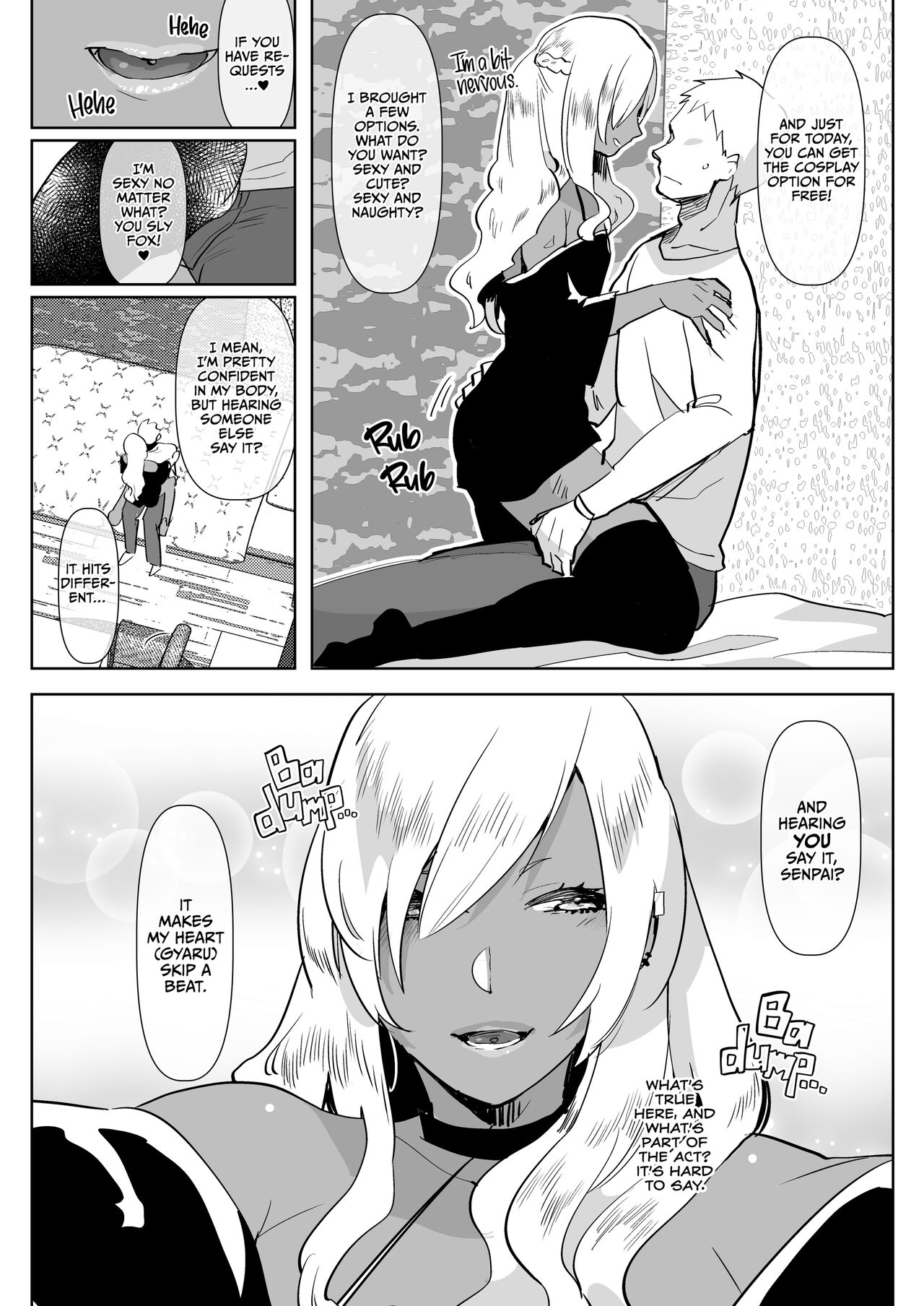 Kurogal Kouhai Otokonoko DeliHeal ~ Gyaku Anal Course | Tan Gyaru Junior Call Boy Reverse Anal Course page 5 full