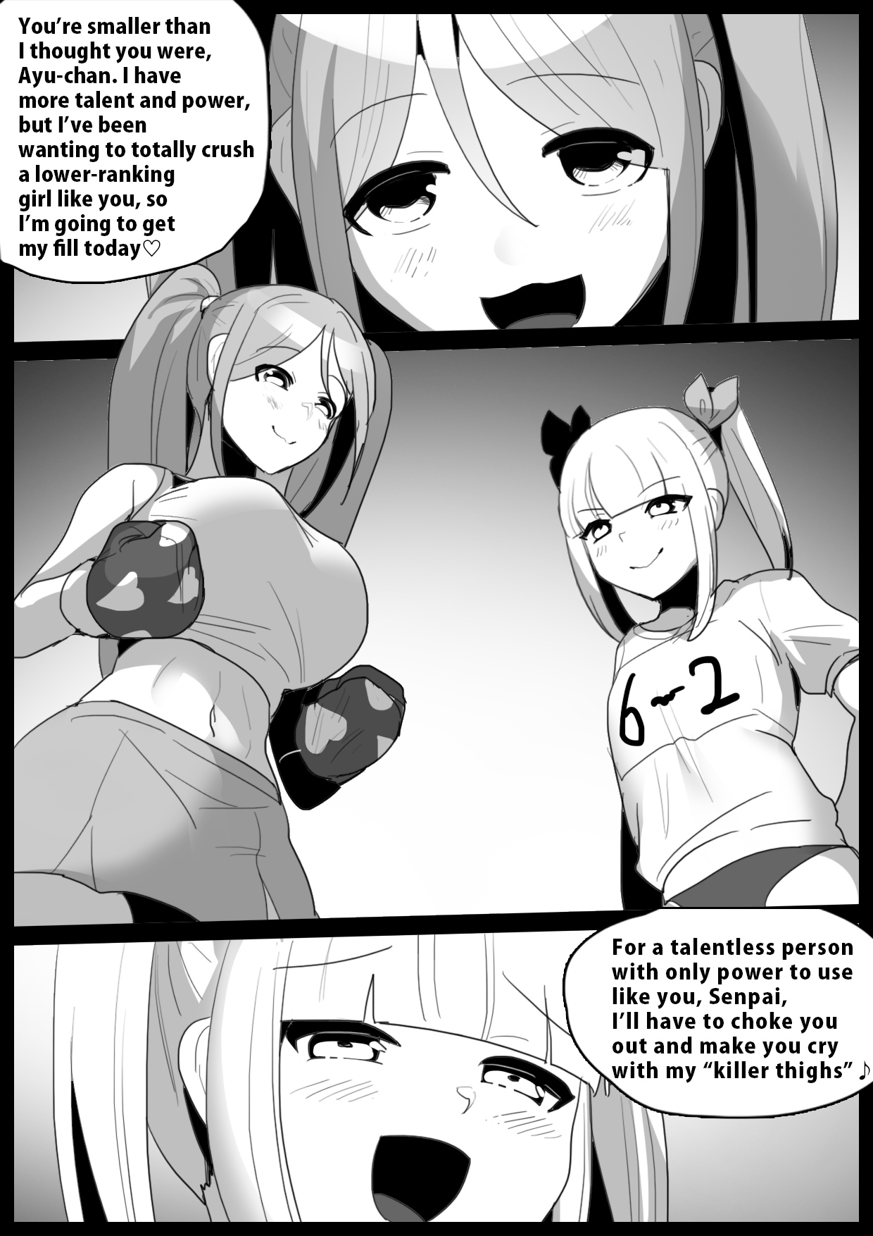 Girls Beat! Plus -Aya vs Moe- page 2 full