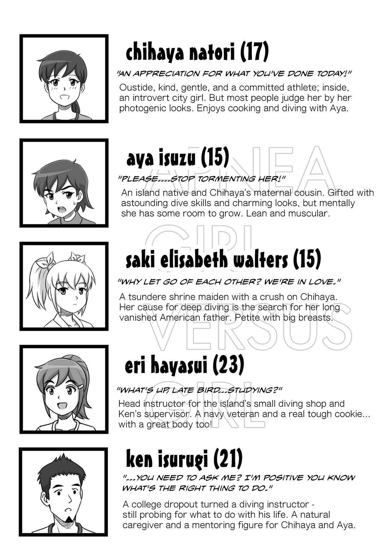 Apnea Girl Versus Girl page 2 full