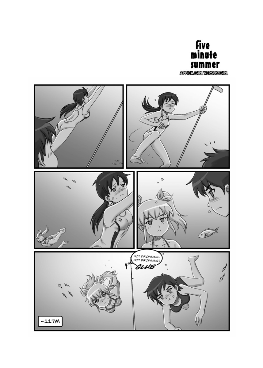 Apnea Girl Versus Girl page 4 full
