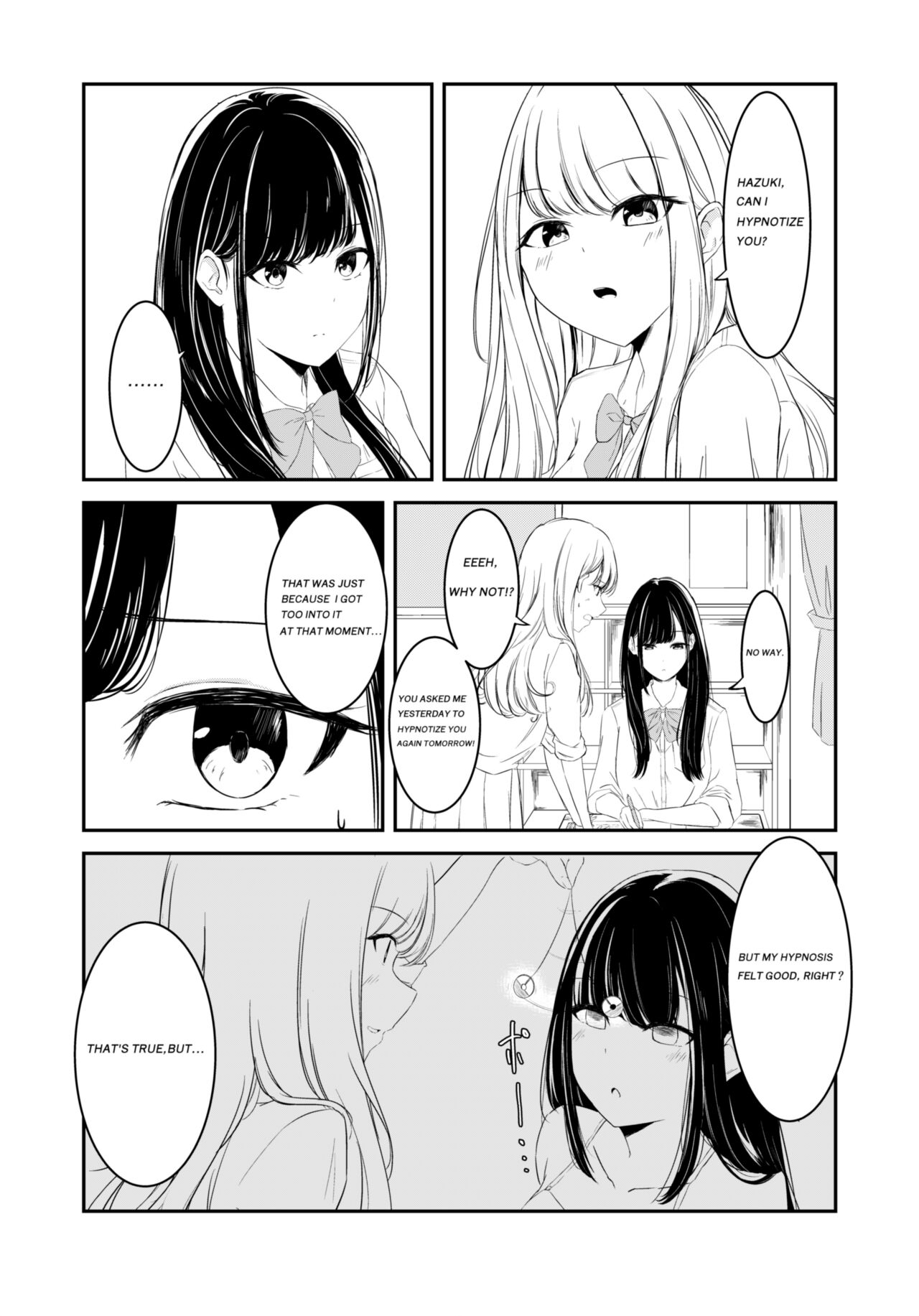 Yuri comic Part 1,2 and 3. page 7 full