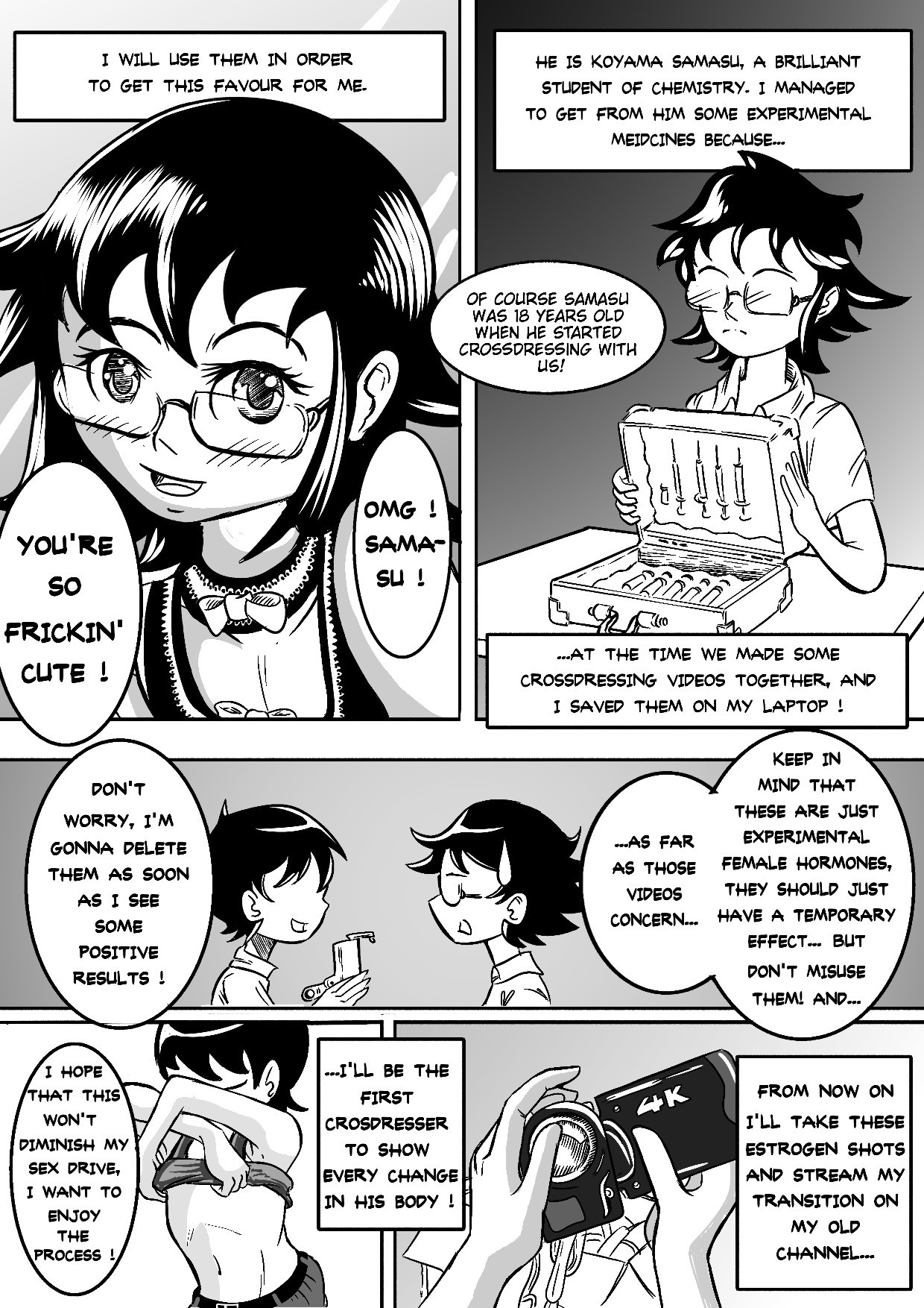 I tried female hormones to become a crossdresser Idol page 4 full