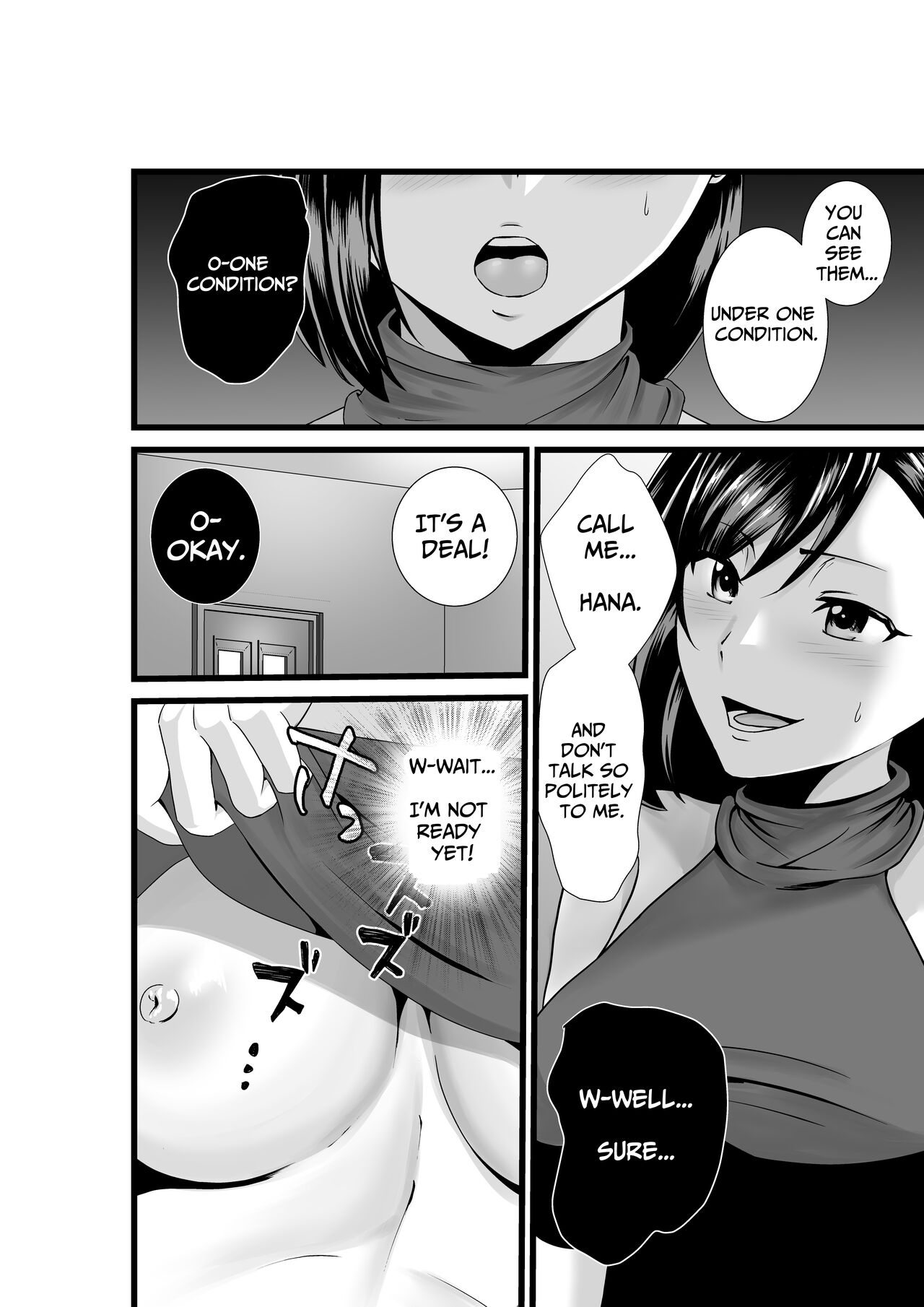 Otonari-san, Jibun no Dekachichi ga Buki ni Naru to Kizuite Shimau w ~Nakadashi Noukou Sex~ | Next-door Neighbor Finds Out Her Big Breasts Can Be Weaponized ~Intense Creampie Sex~ page 7 full