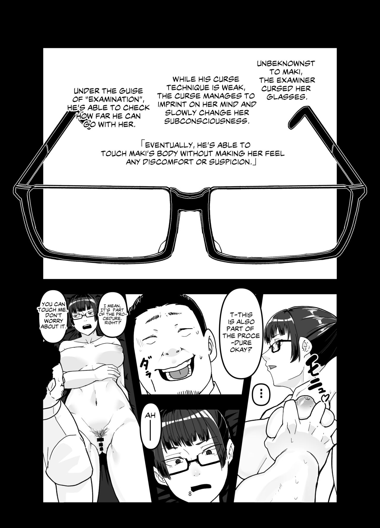 Zenin Maki o Iinari ni Suru Megane page 8 full