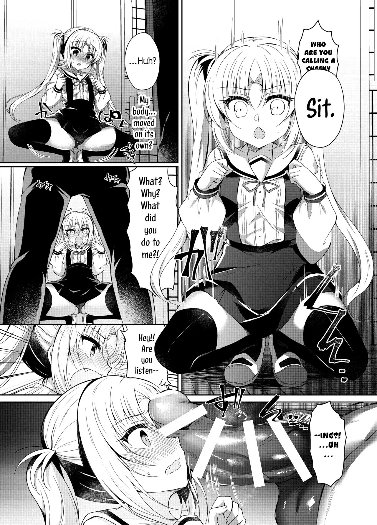 Namaiki Mesugaki ni Saimin Seisai ~Wakara se Kanryou~ | A Sassy Female Brat Hypnotized and Punished ~Finally Put in Her Place~ page 8 full