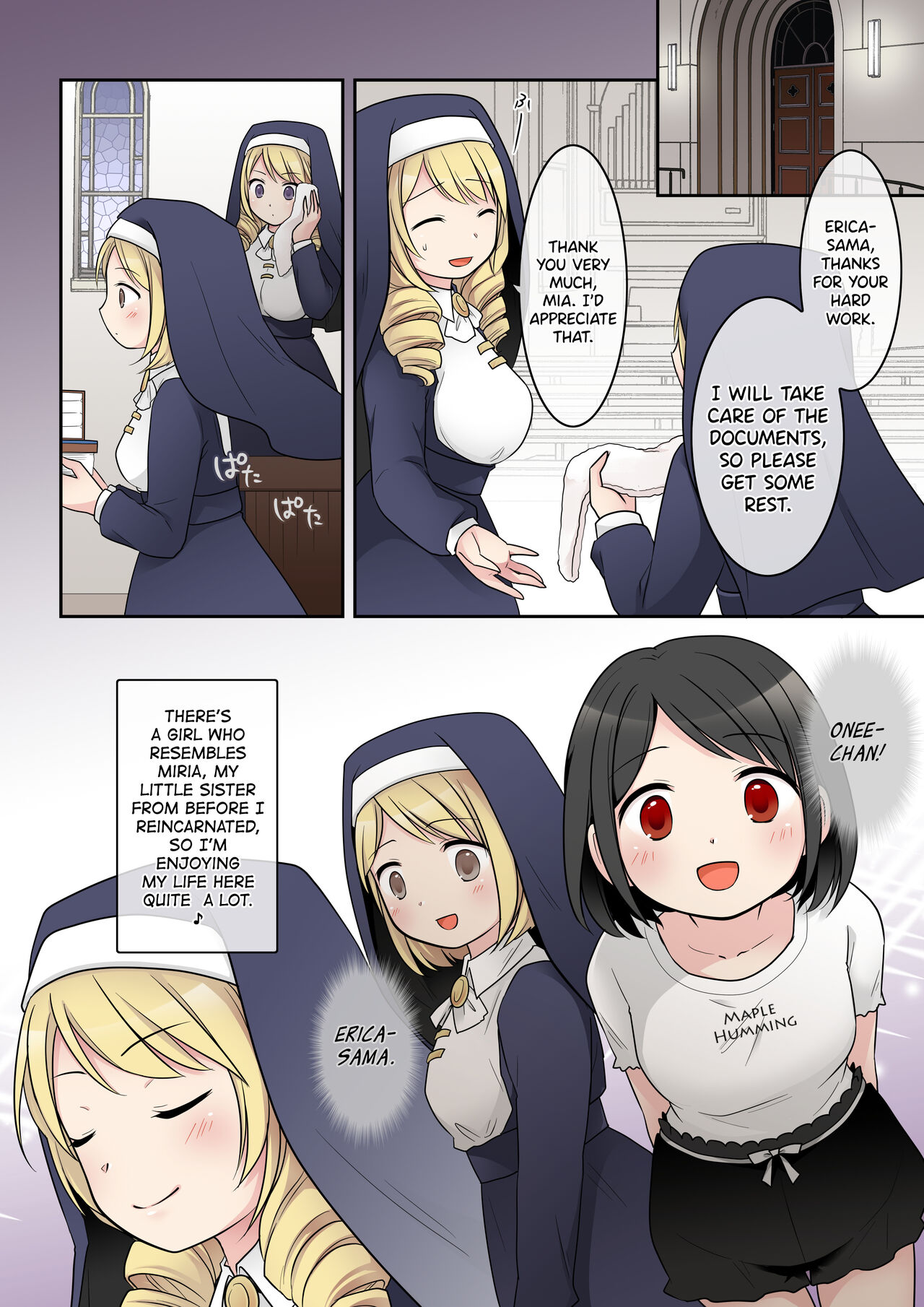 Otome Game no Akuyaku Reijou ni Tensei Shita Watashi wa Bad End ni Naritakunai node Sister ni Tenshoku Shita noni, Otoko ni Hyoui Sarete Shimaimashita wa! page 9 full