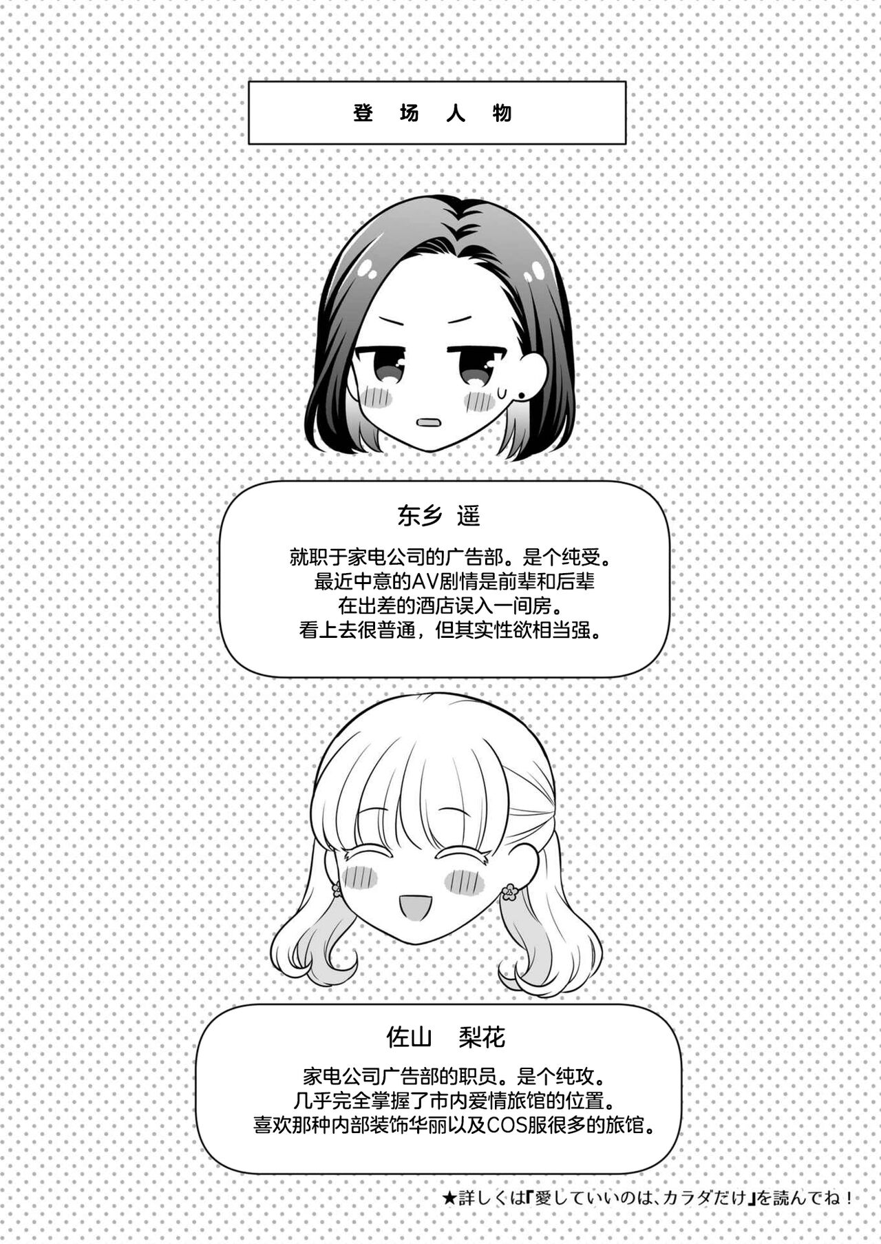 CARESS MY FANTASY / Tougou-san Mousou Hitori Ecchi Hon - Can only love the body | 东乡一个人涩涩的妄想 page 4 full