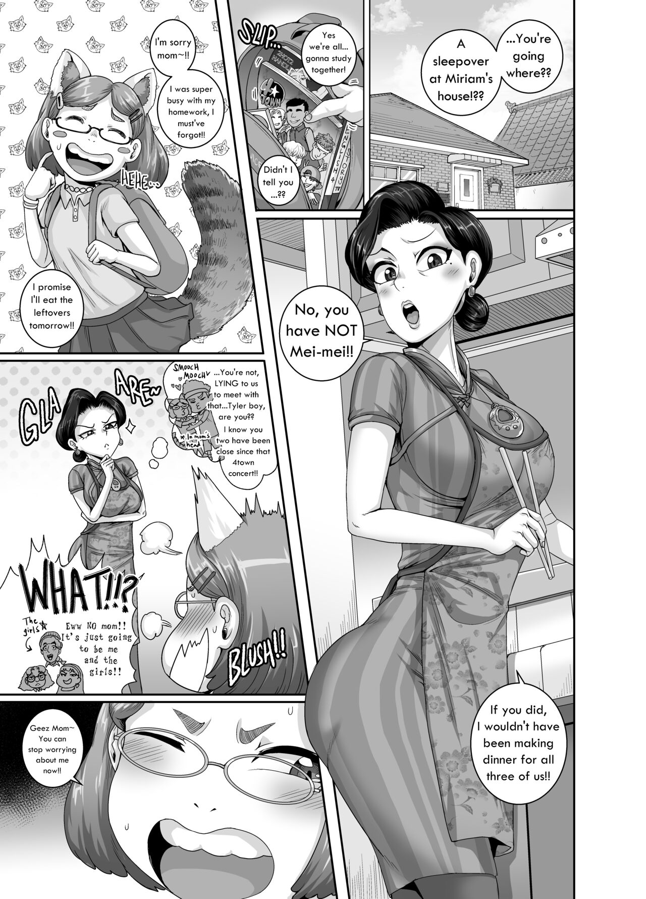 Tsuma wa Tokidoki Ecchi Panda | Mating with Red page 2 full