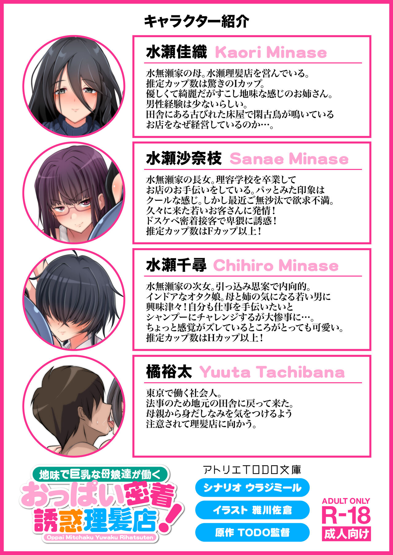 Jimi de Kyonyuu na Hahamusumetachi ga Hataraku Oppai Micchaku Yuwaku Rihatsuten！ page 2 full