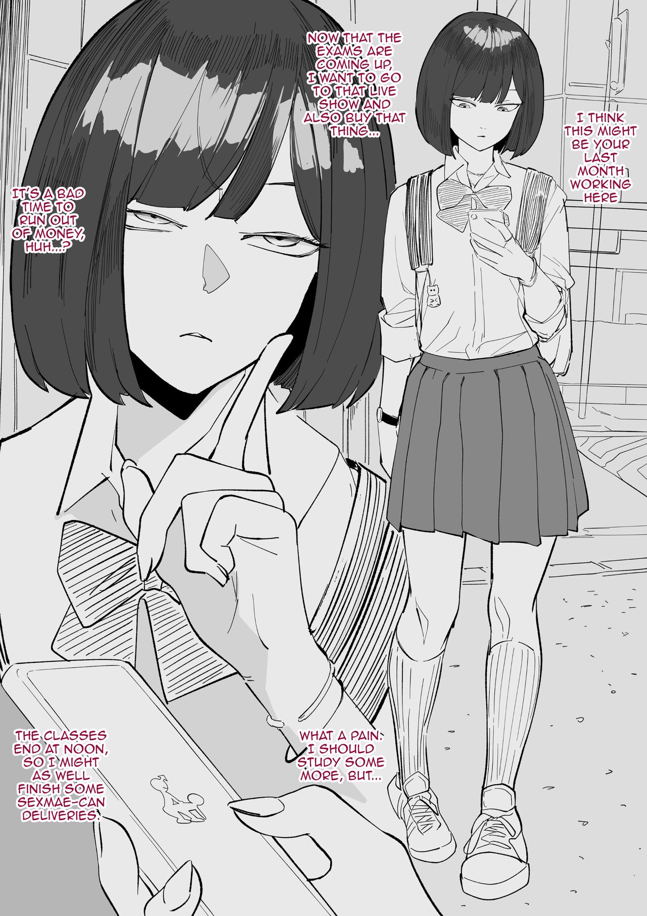 SEX Haitatsu Appli De●kan ~Haruka Hen~ | SEX Delivery App DeXXXcan ~Haruka Edition~ page 3 full
