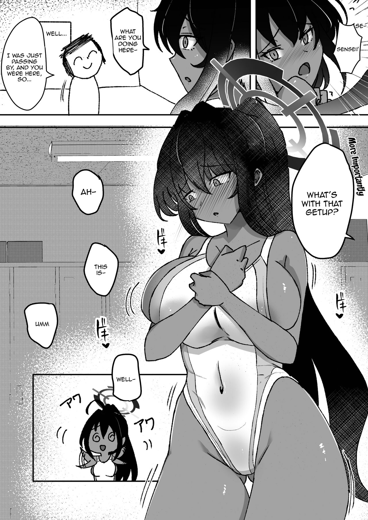 Kyouei Mizugi ga Nuge naku natta Karin no Otetsudai wo Suru Hon page 5 full