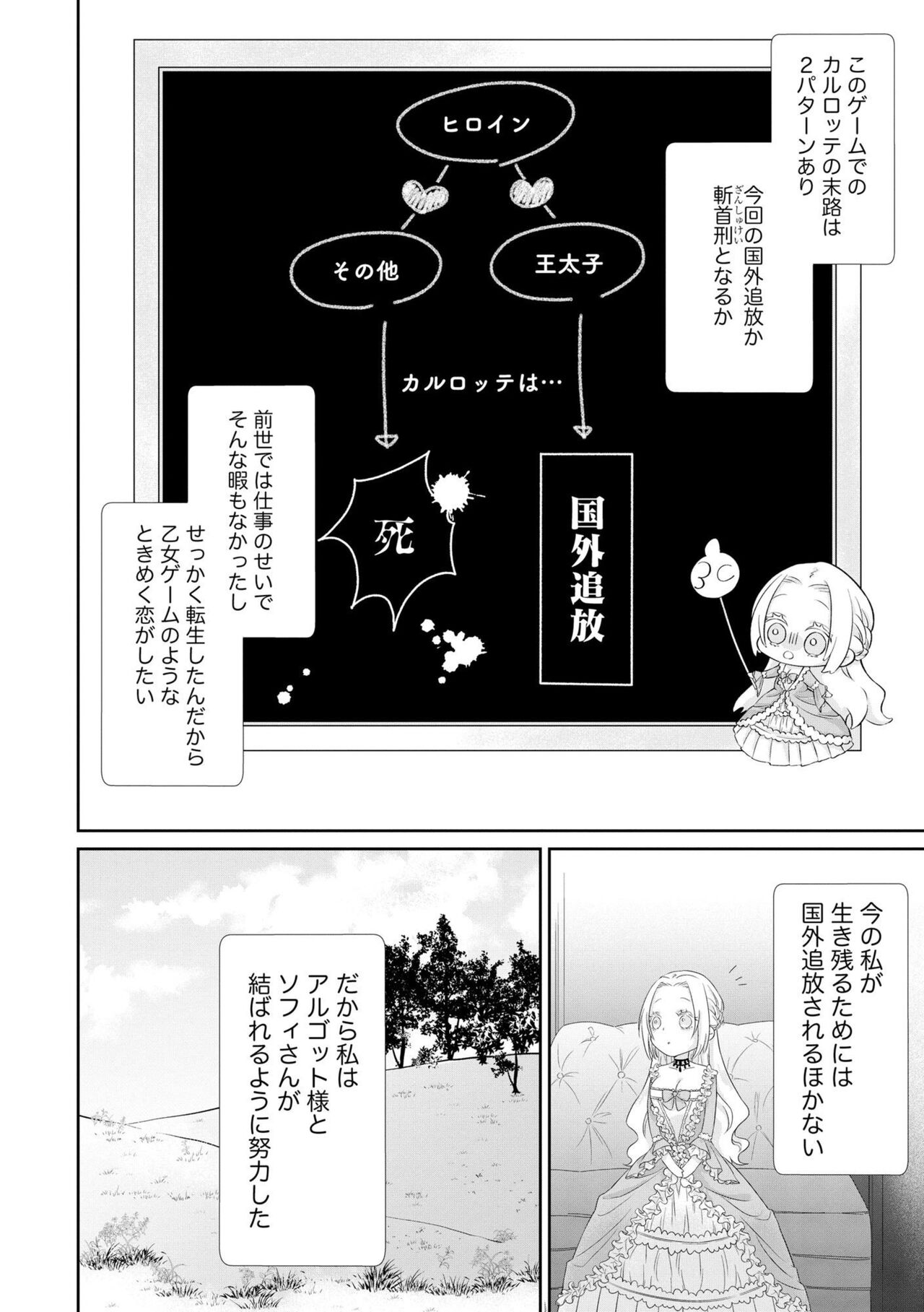 Zangyaku Koutei no Amai ori Tsuihou Sareta Akuyaku Reijou nano ni Dekiai Saretemasu! 1 page 8 full