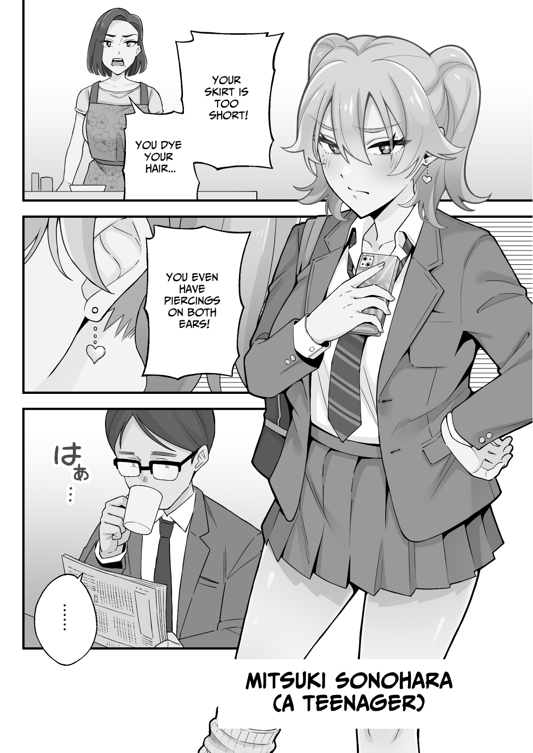 Oyako Ana ~Moto Yariman Haha to Papa-katsu Musume~ page 4 full