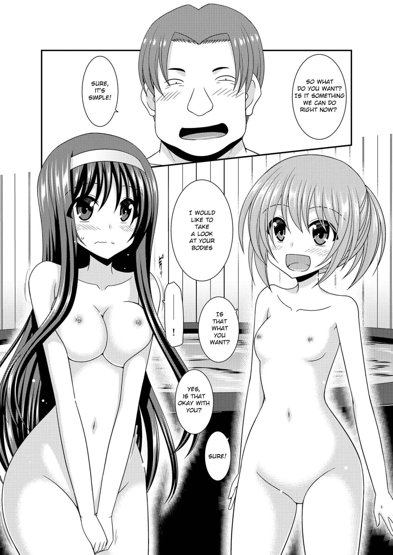 Konyoku Rotenburo de Bishoujo Futari ni Are o Misete to Onegai Sareta Ato no Hanashi page 2 full