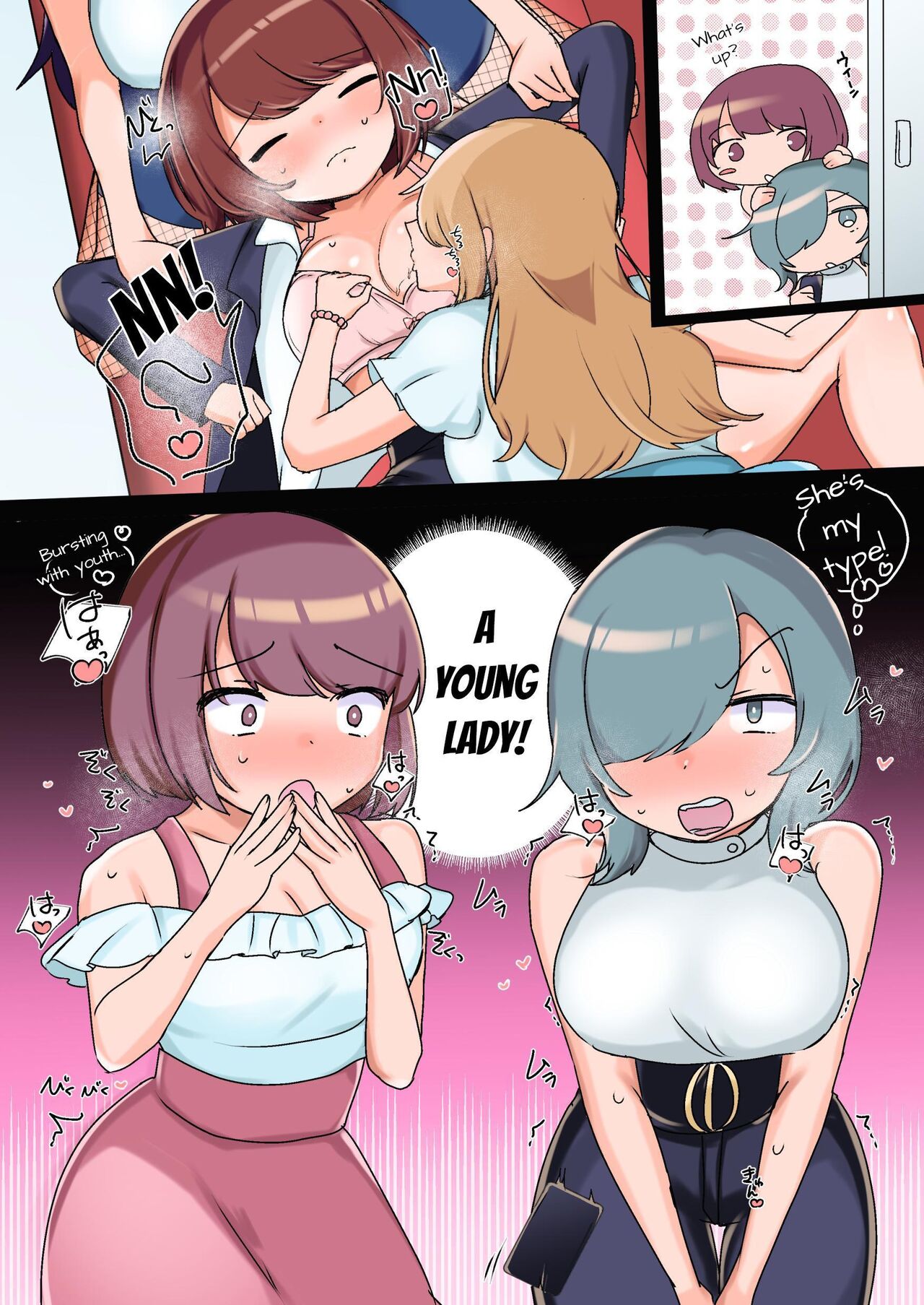 Sexual Harassment OK! Women-only Groping Carriage ~Rookie OL's Lesbian Corruption~ page 8 full